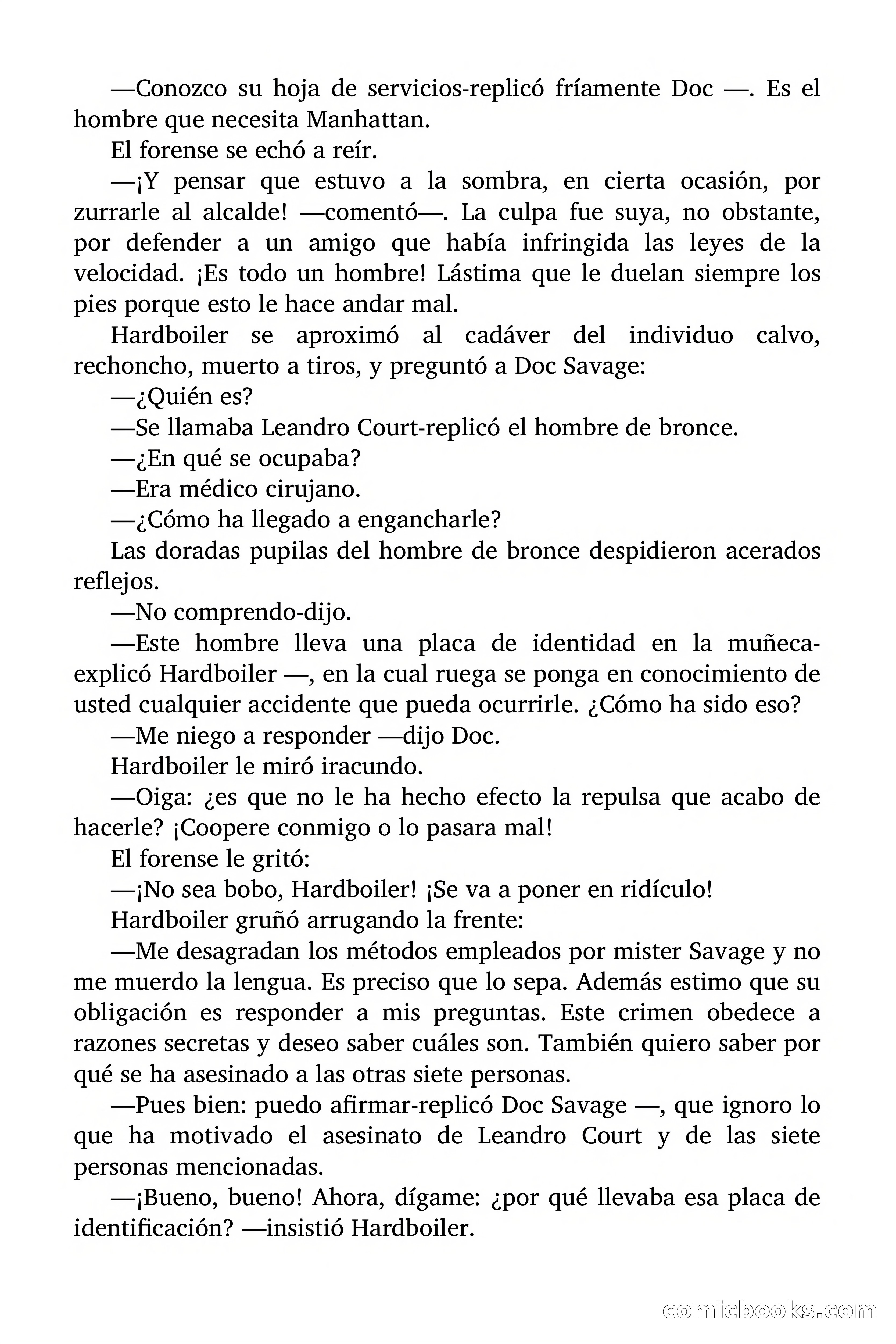 Doc Savage: El Aniquilador — page 14 of 185