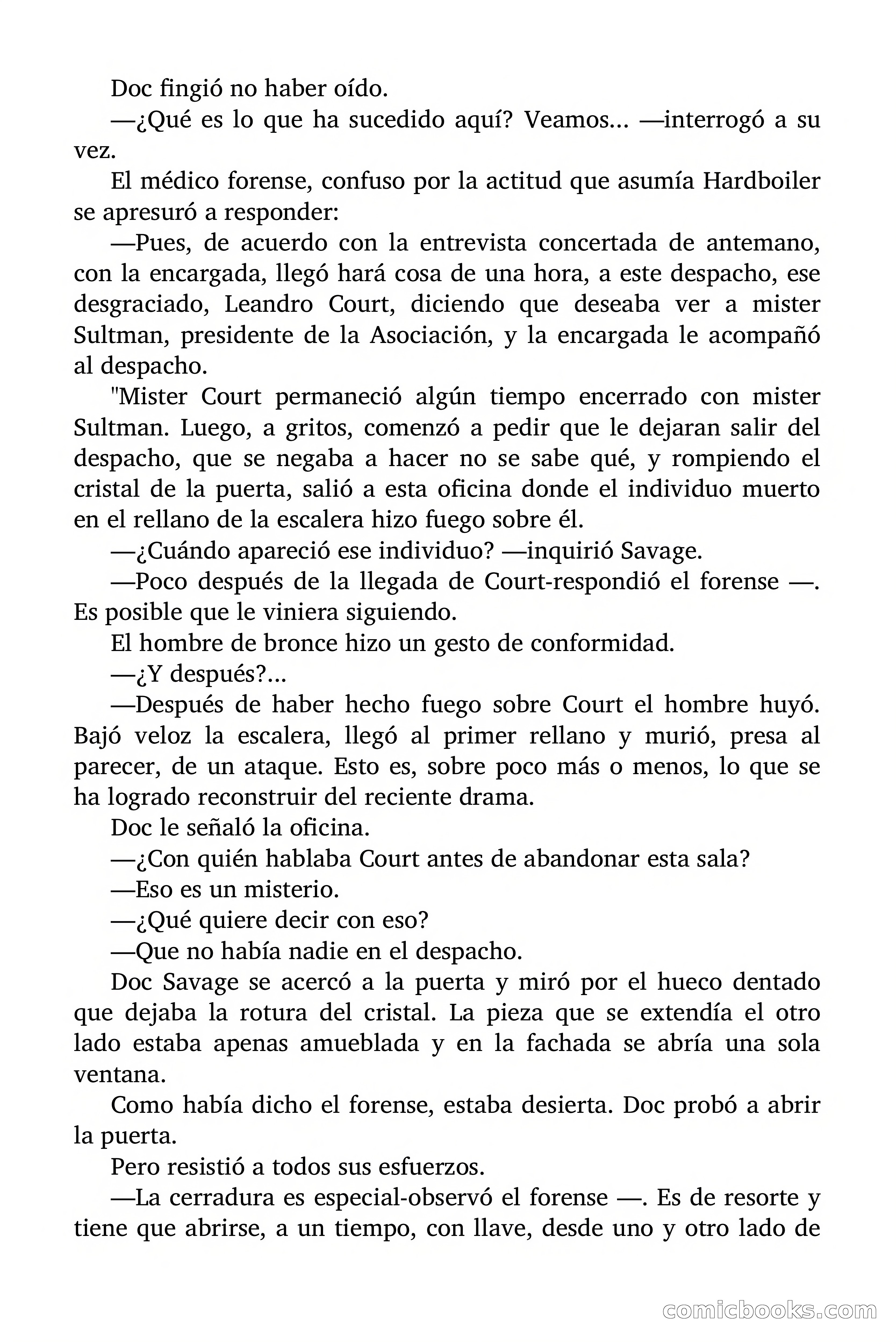 Doc Savage: El Aniquilador — page 15 of 185