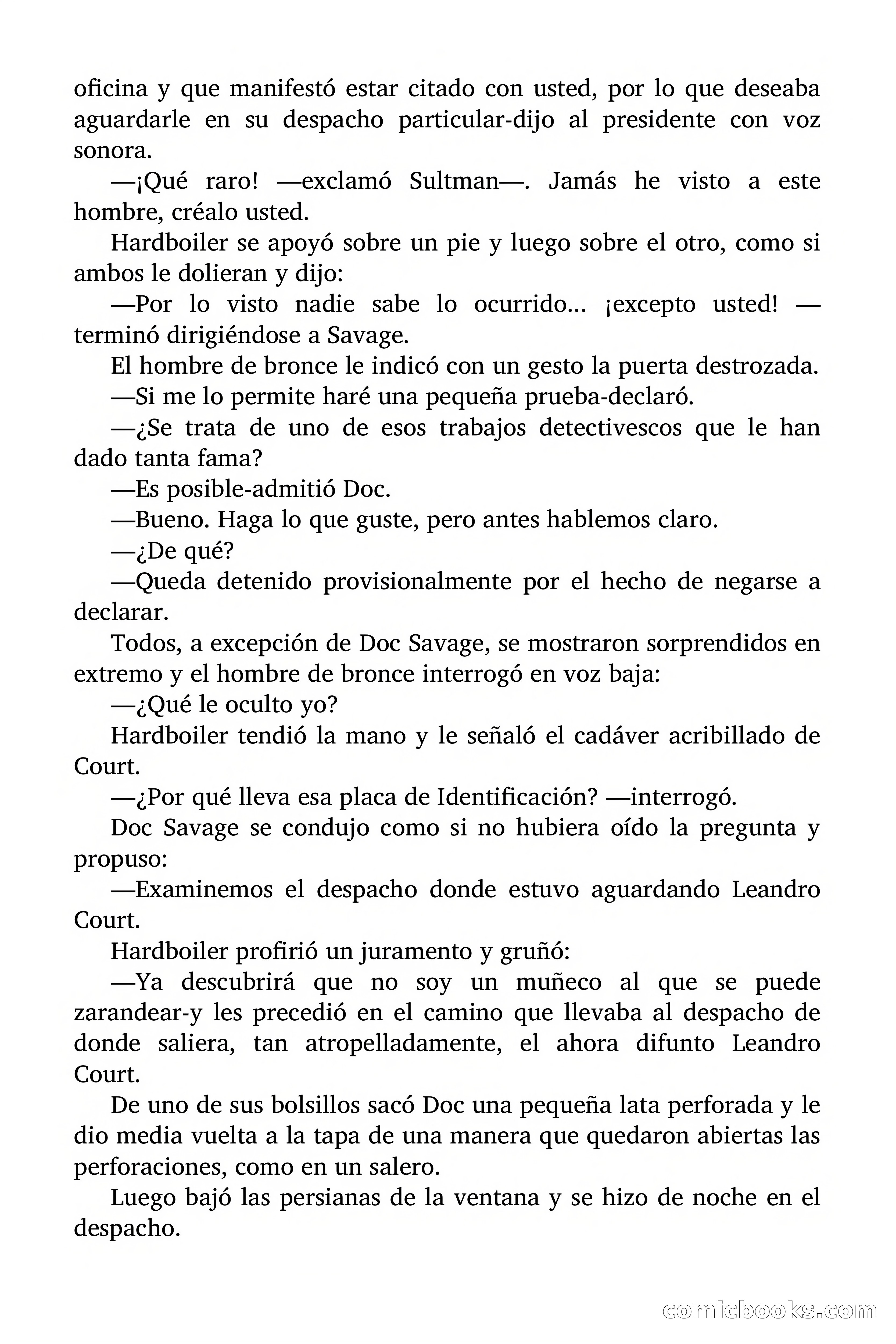 Doc Savage: El Aniquilador — page 18 of 185