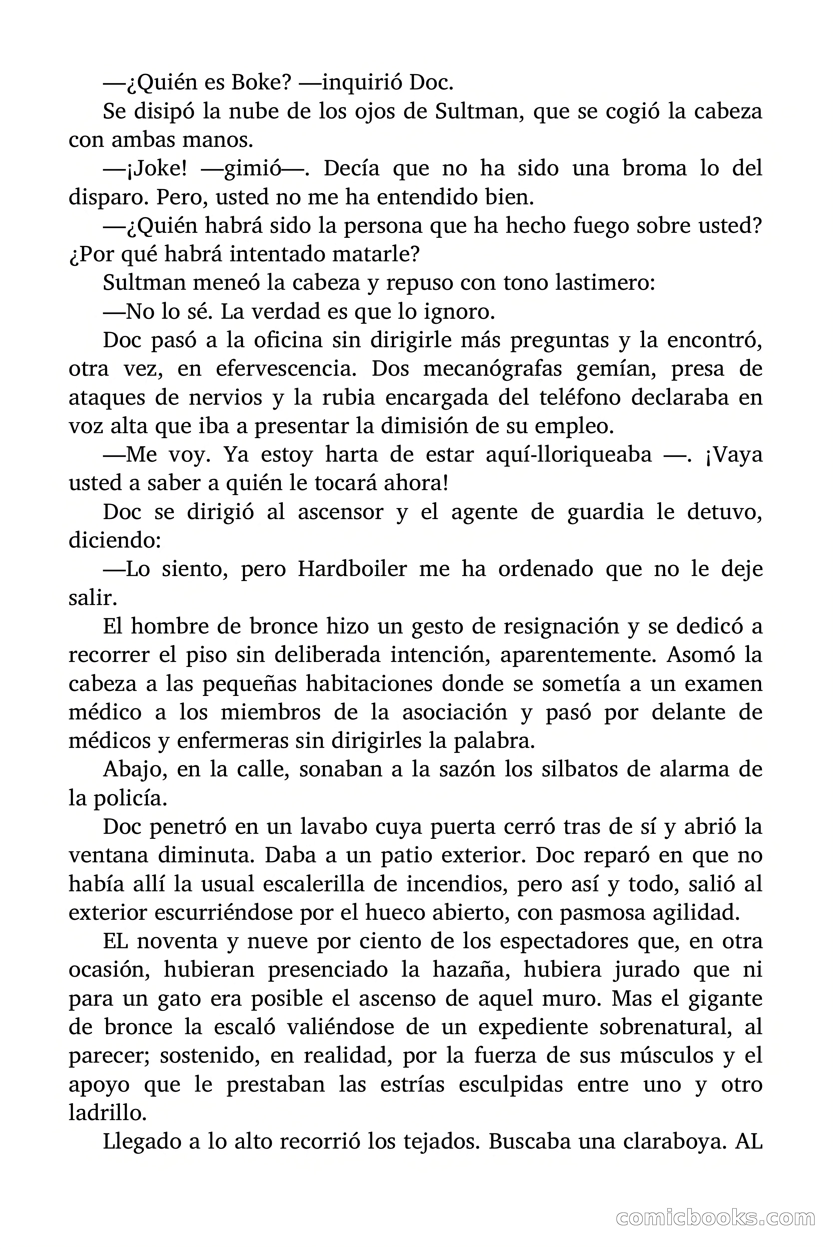 Doc Savage: El Aniquilador — page 21 of 185