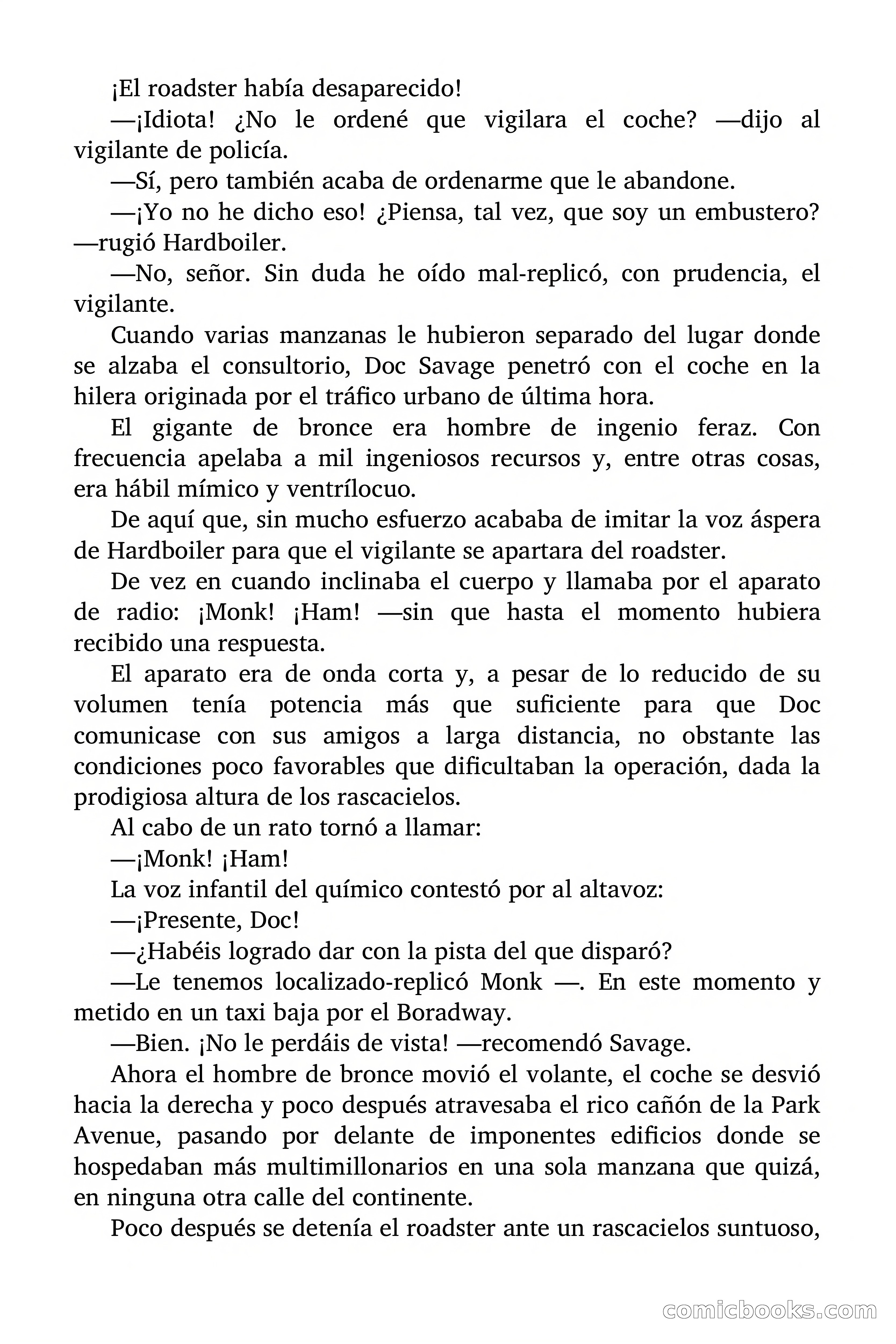 Doc Savage: El Aniquilador — page 23 of 185