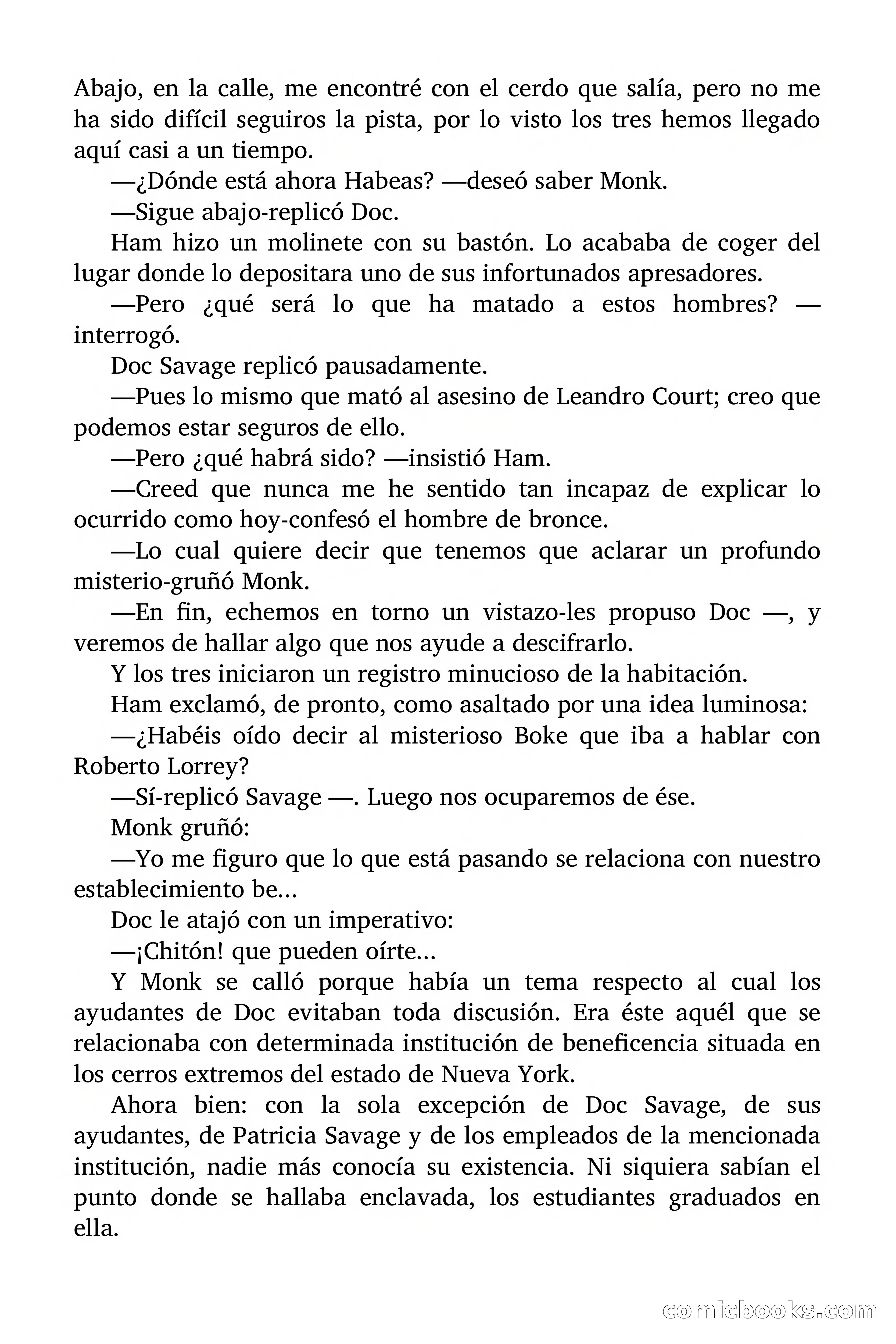 Doc Savage: El Aniquilador — page 42 of 185