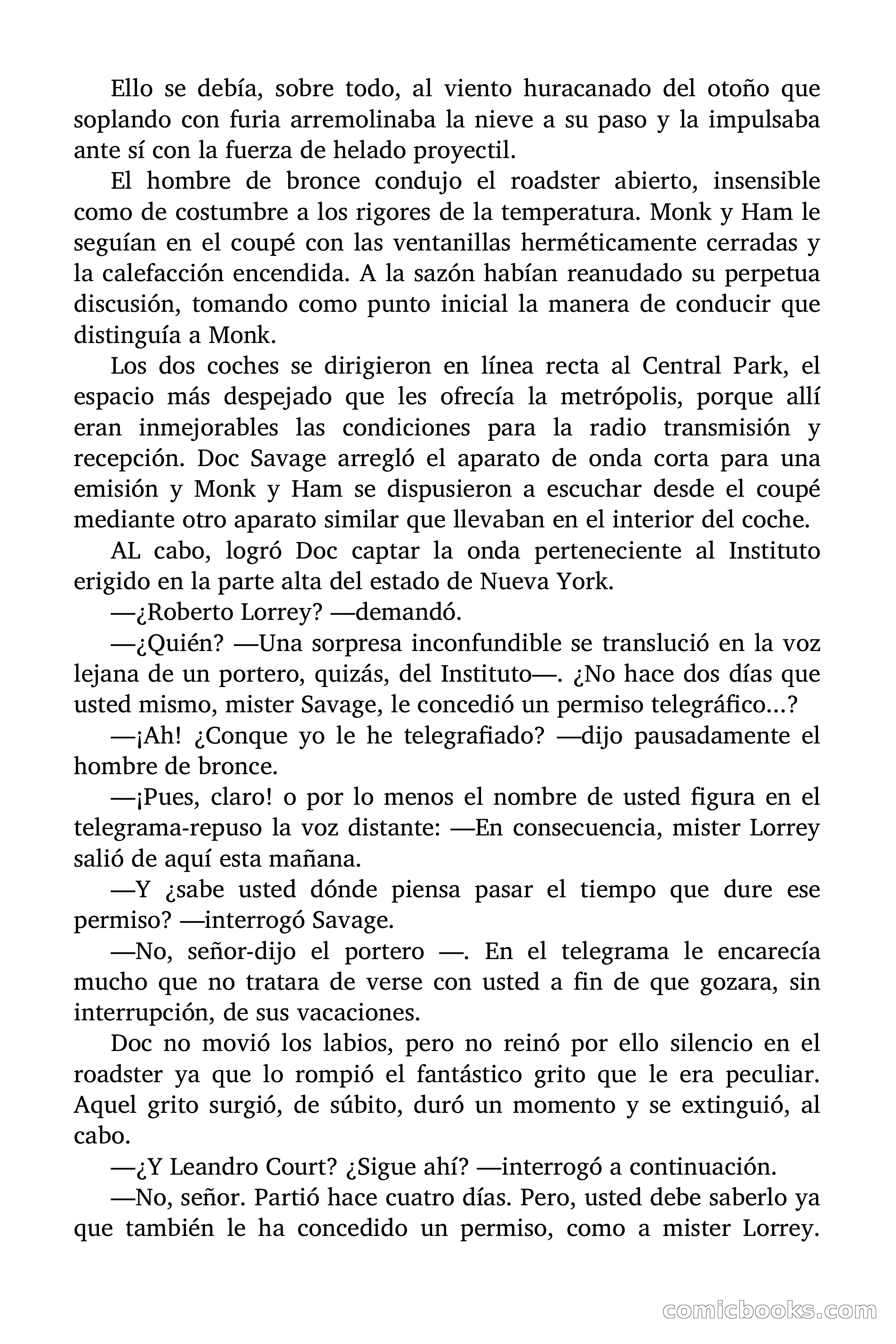 Doc Savage: El Aniquilador — page 46 of 185