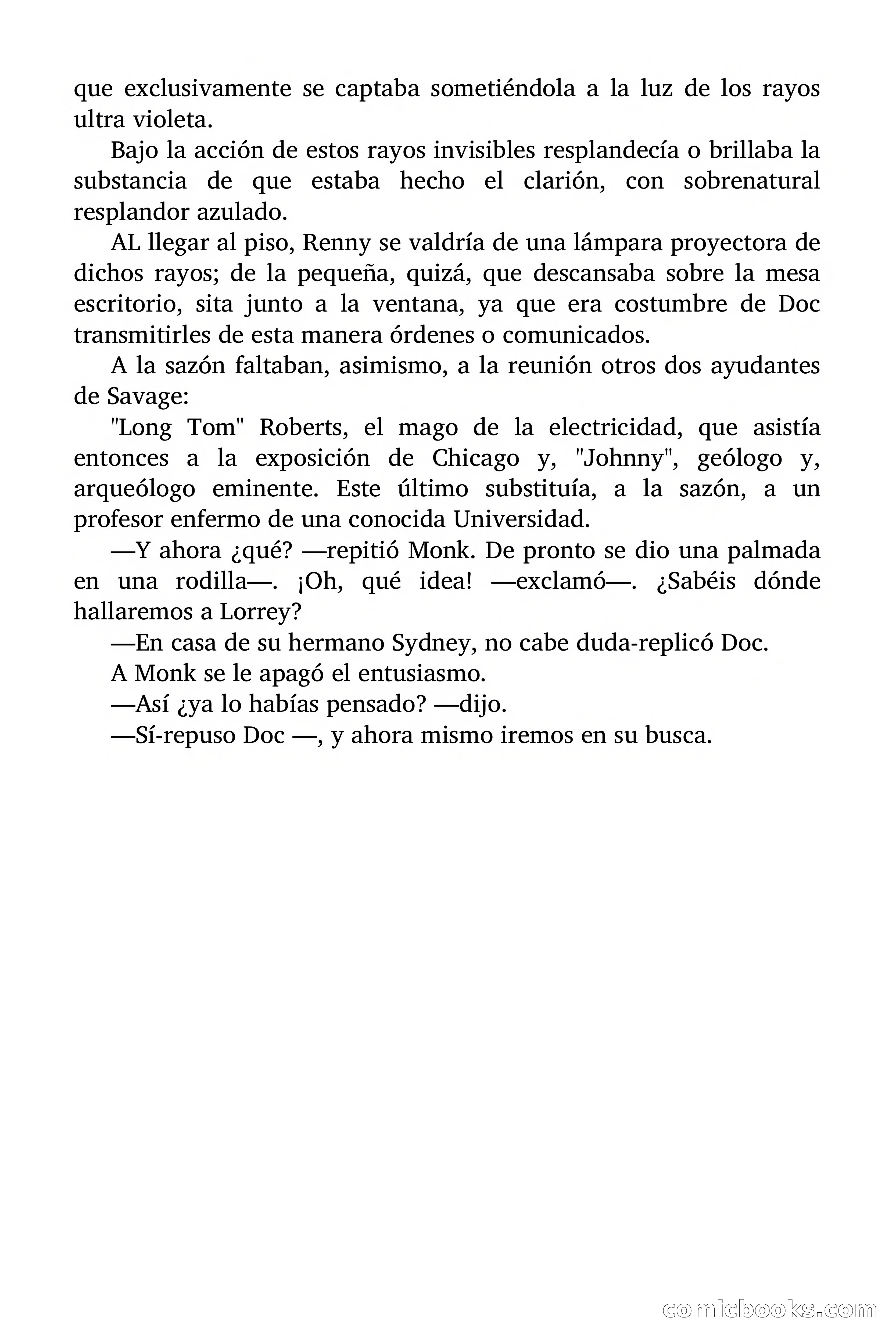 Doc Savage: El Aniquilador — page 49 of 185