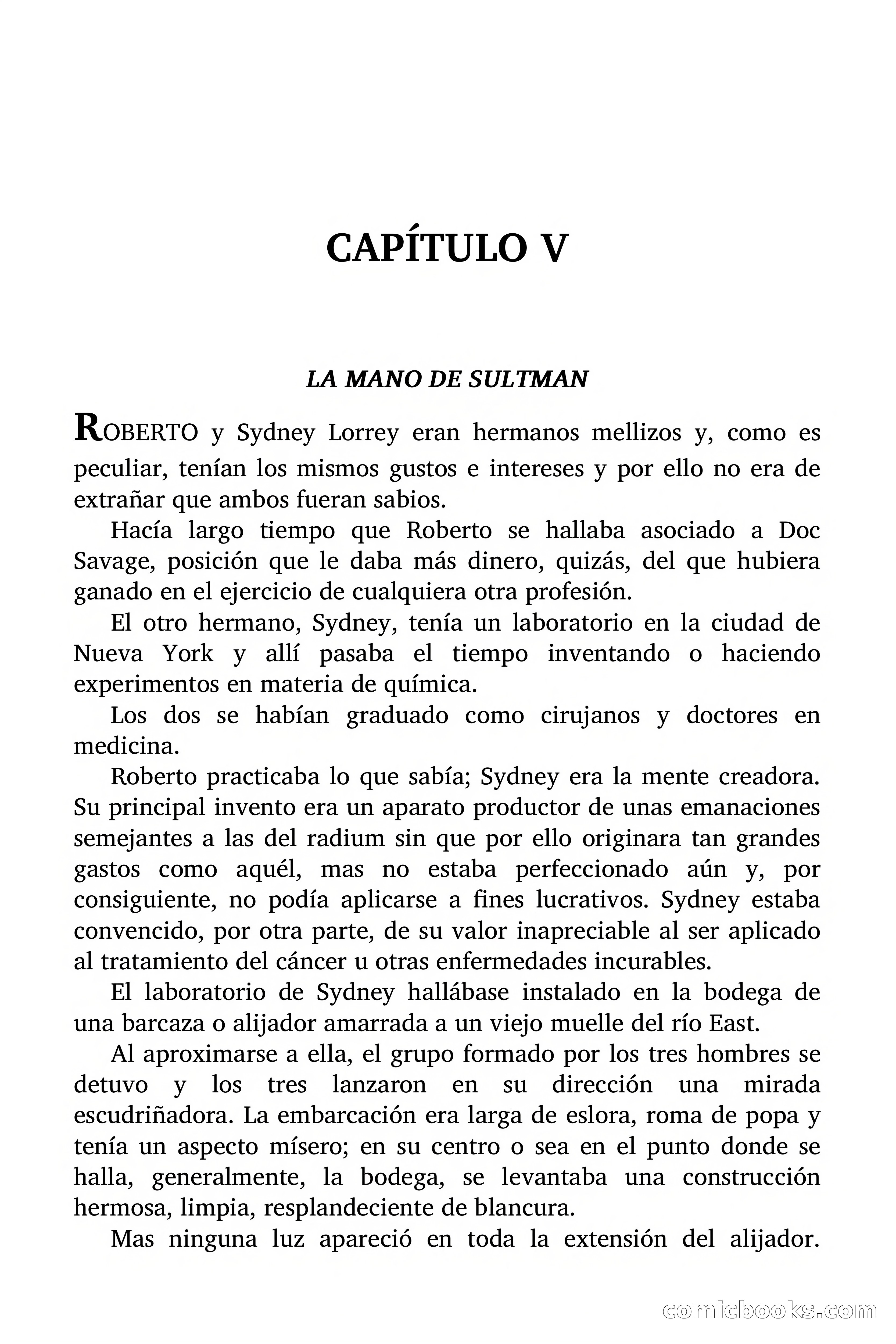 Doc Savage: El Aniquilador — page 50 of 185