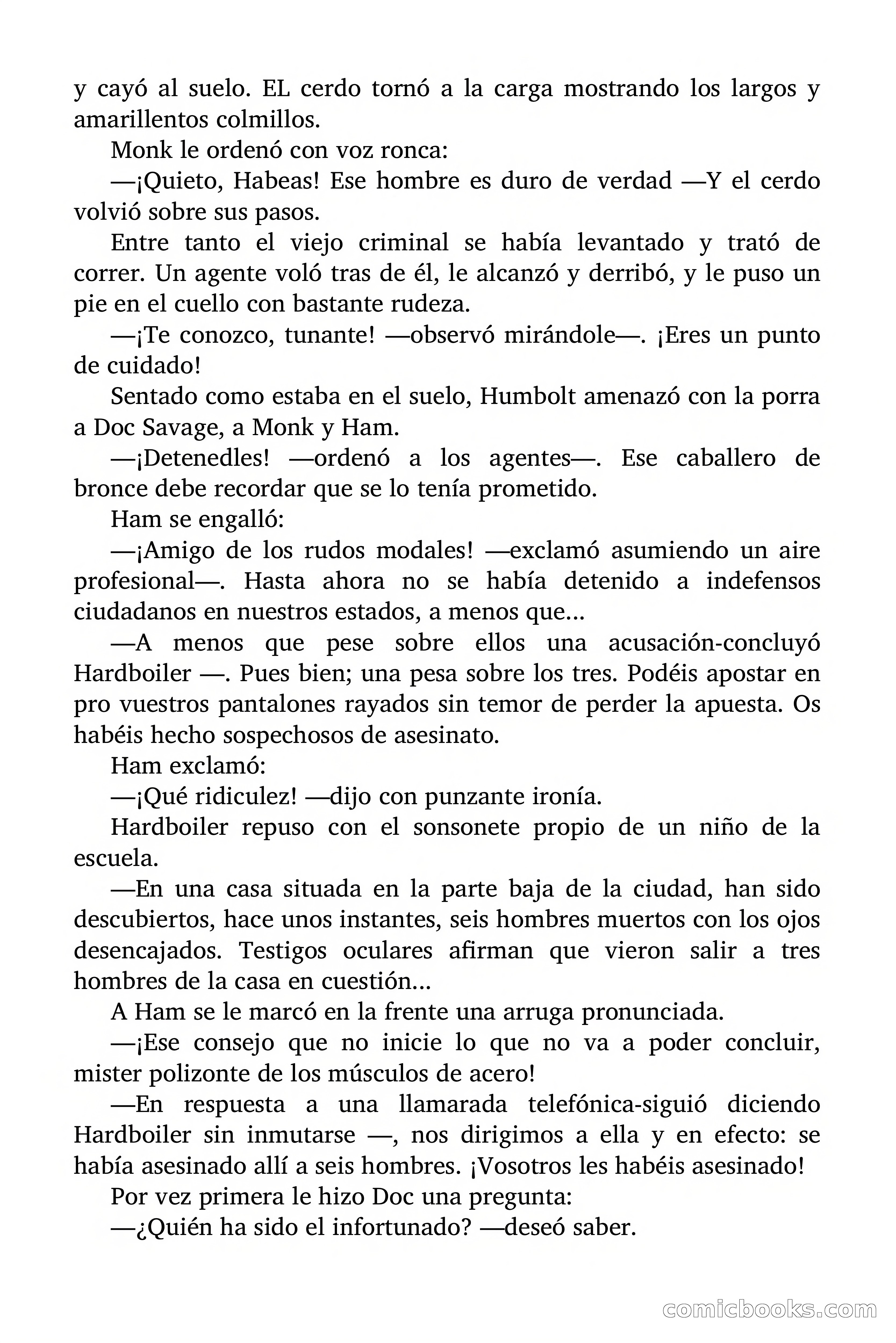 Doc Savage: El Aniquilador — page 57 of 185