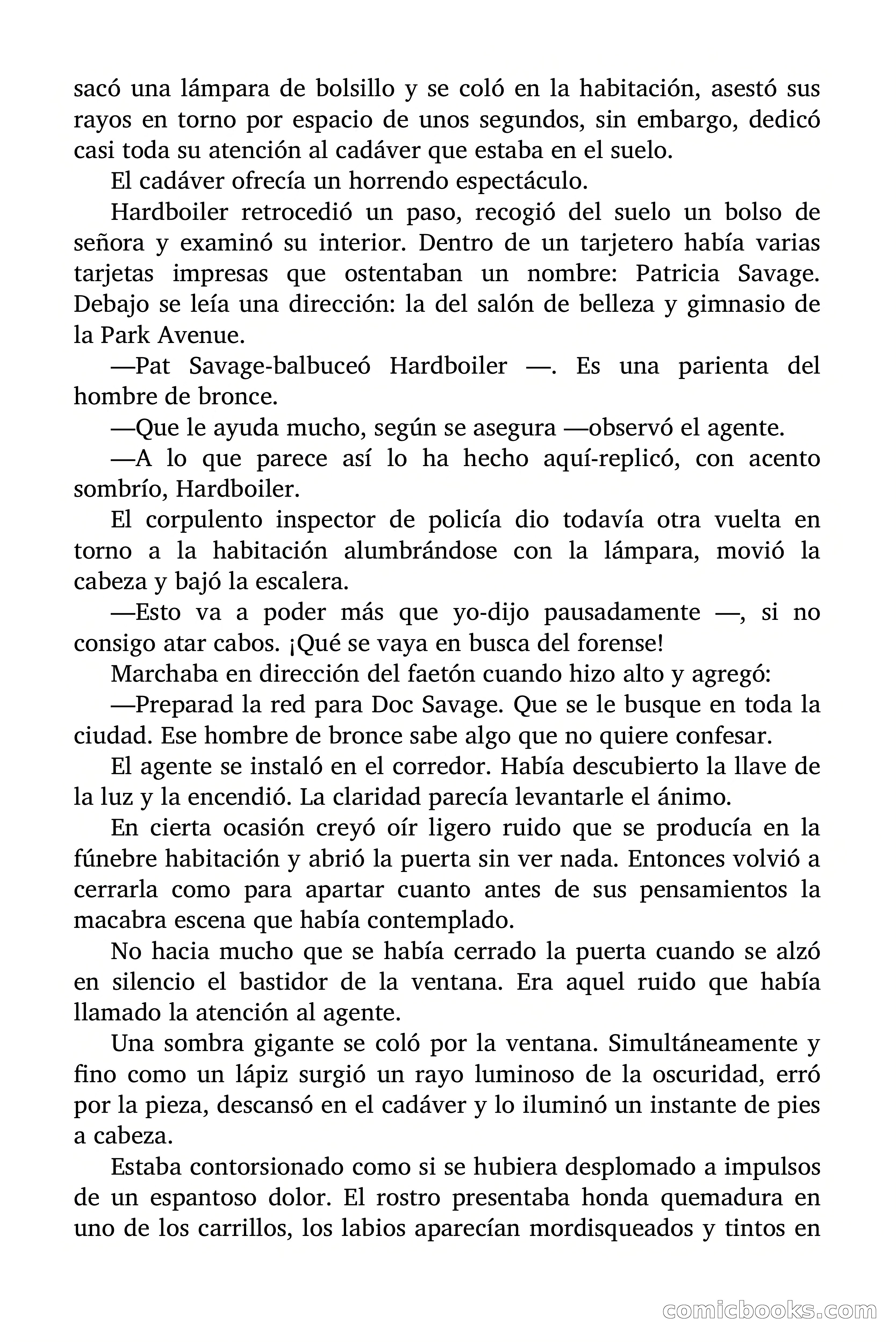 Doc Savage: El Aniquilador — page 72 of 185