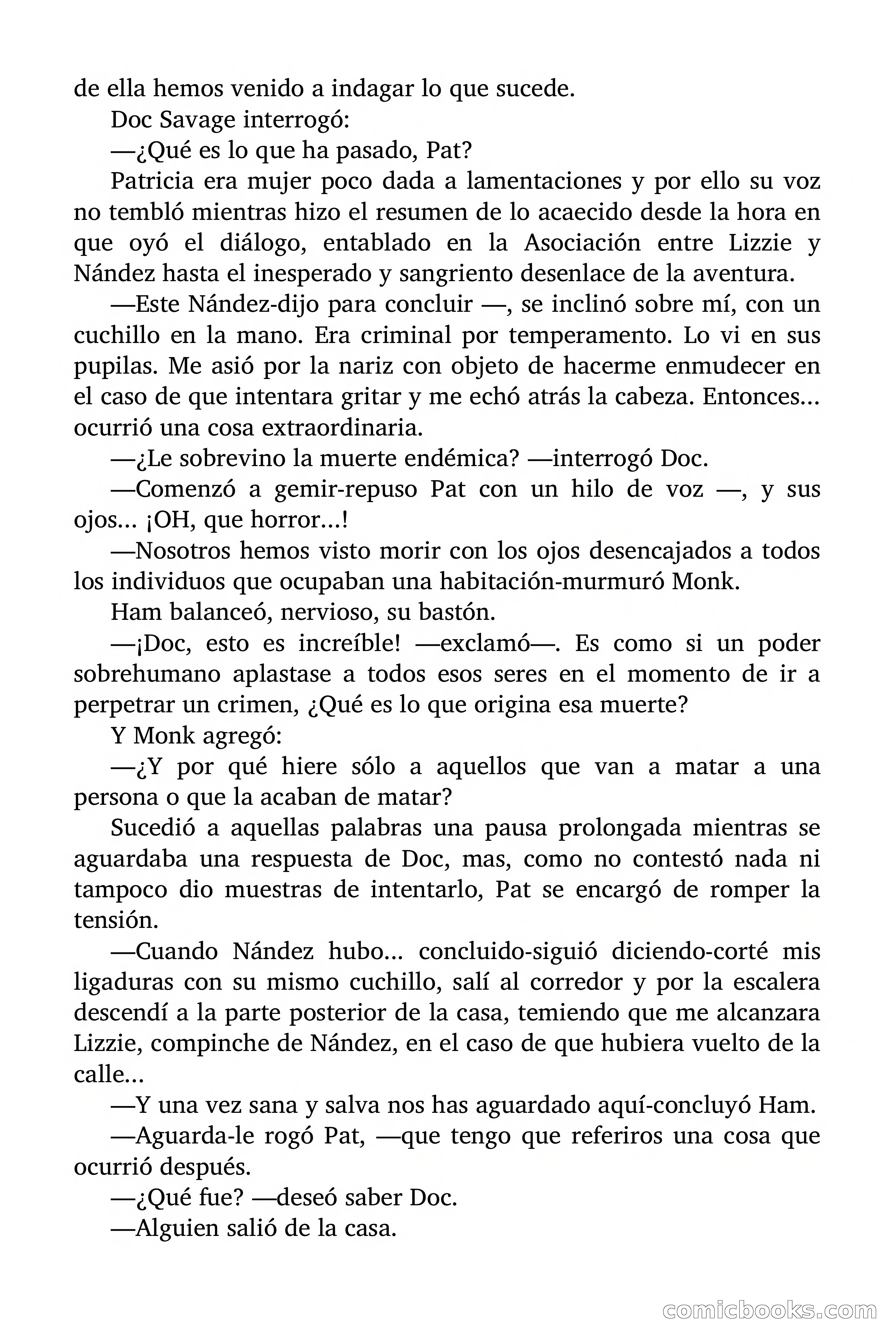 Doc Savage: El Aniquilador — page 74 of 185