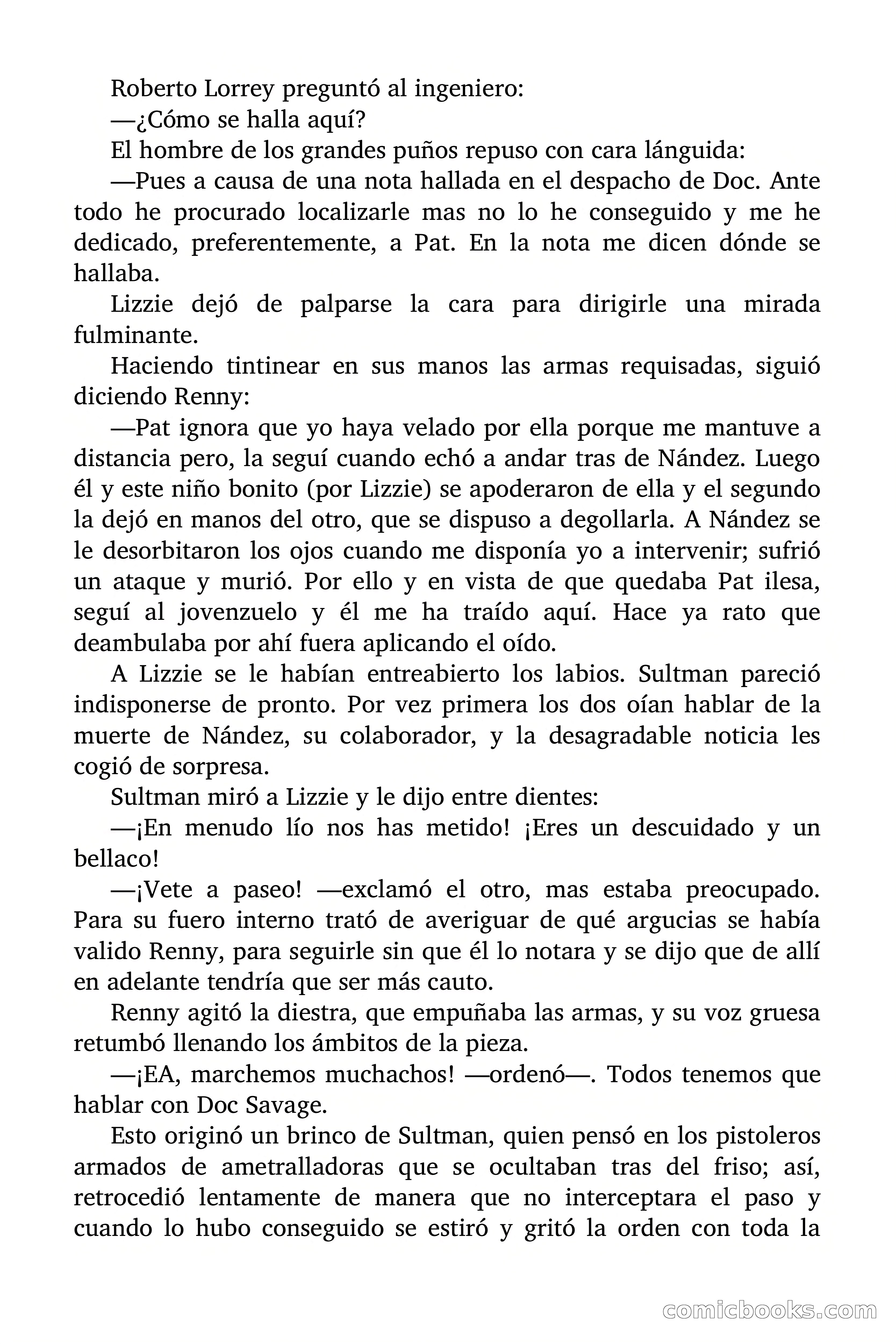 Doc Savage: El Aniquilador — page 87 of 185