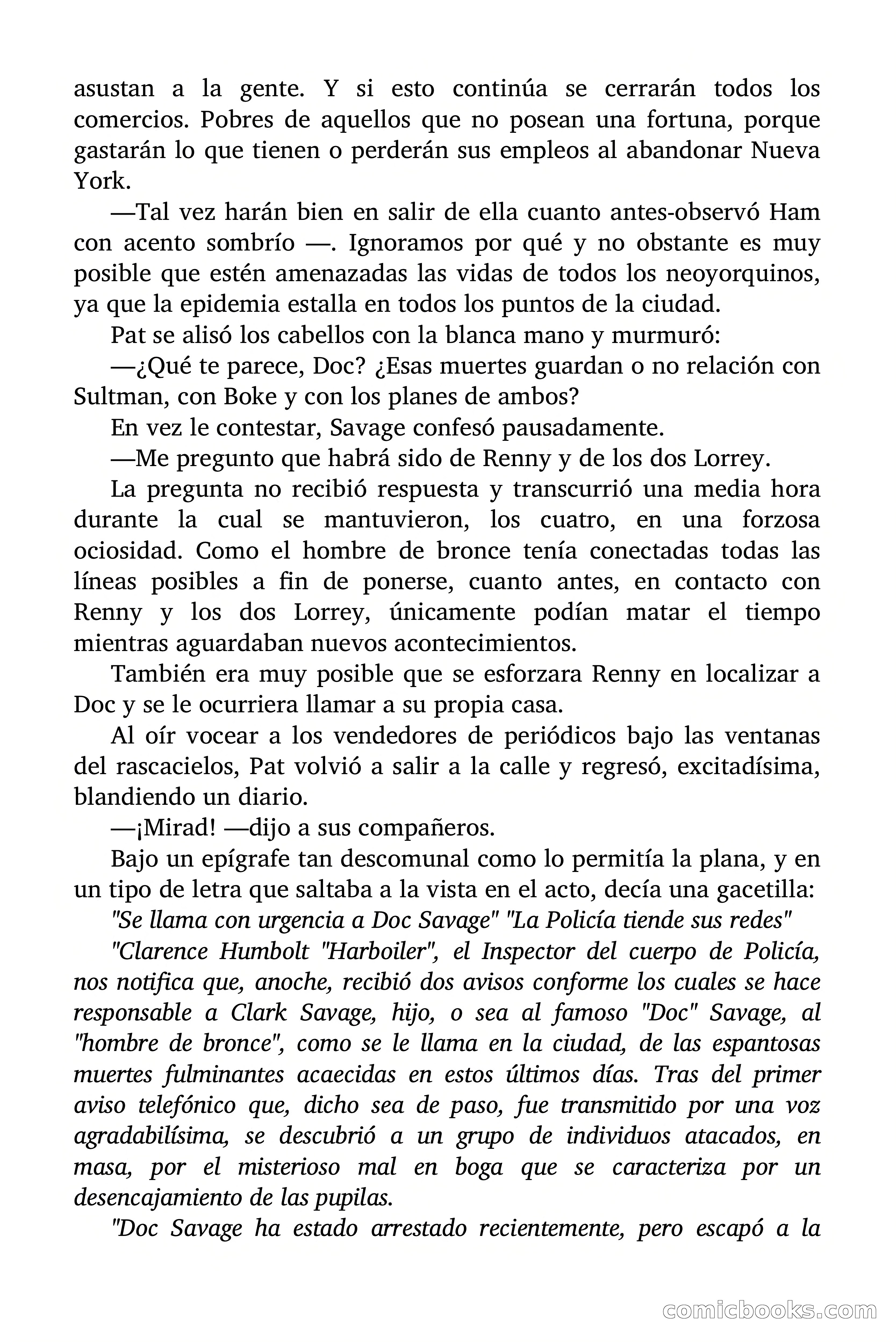 Doc Savage: El Aniquilador — page 108 of 185
