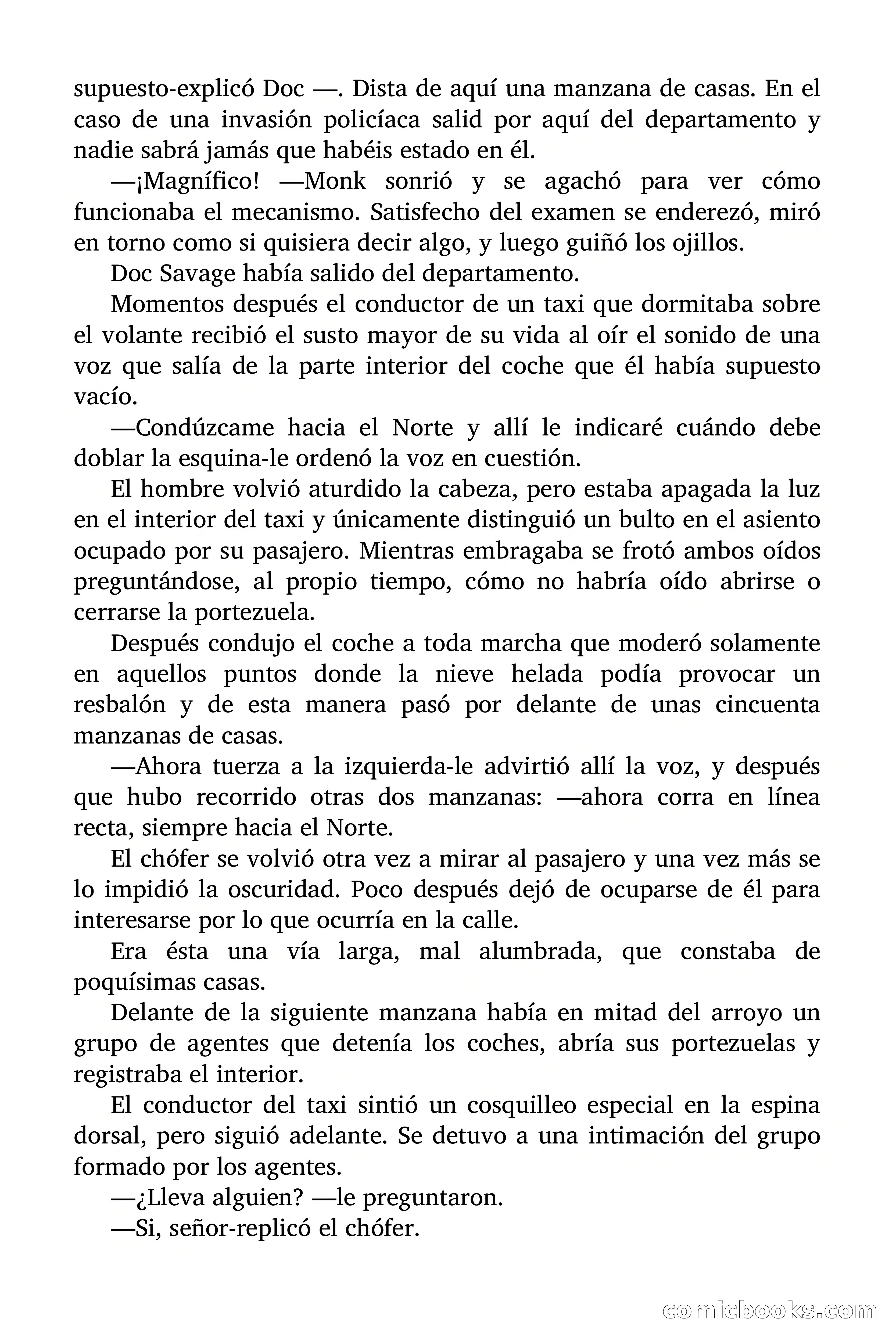 Doc Savage: El Aniquilador — page 110 of 185