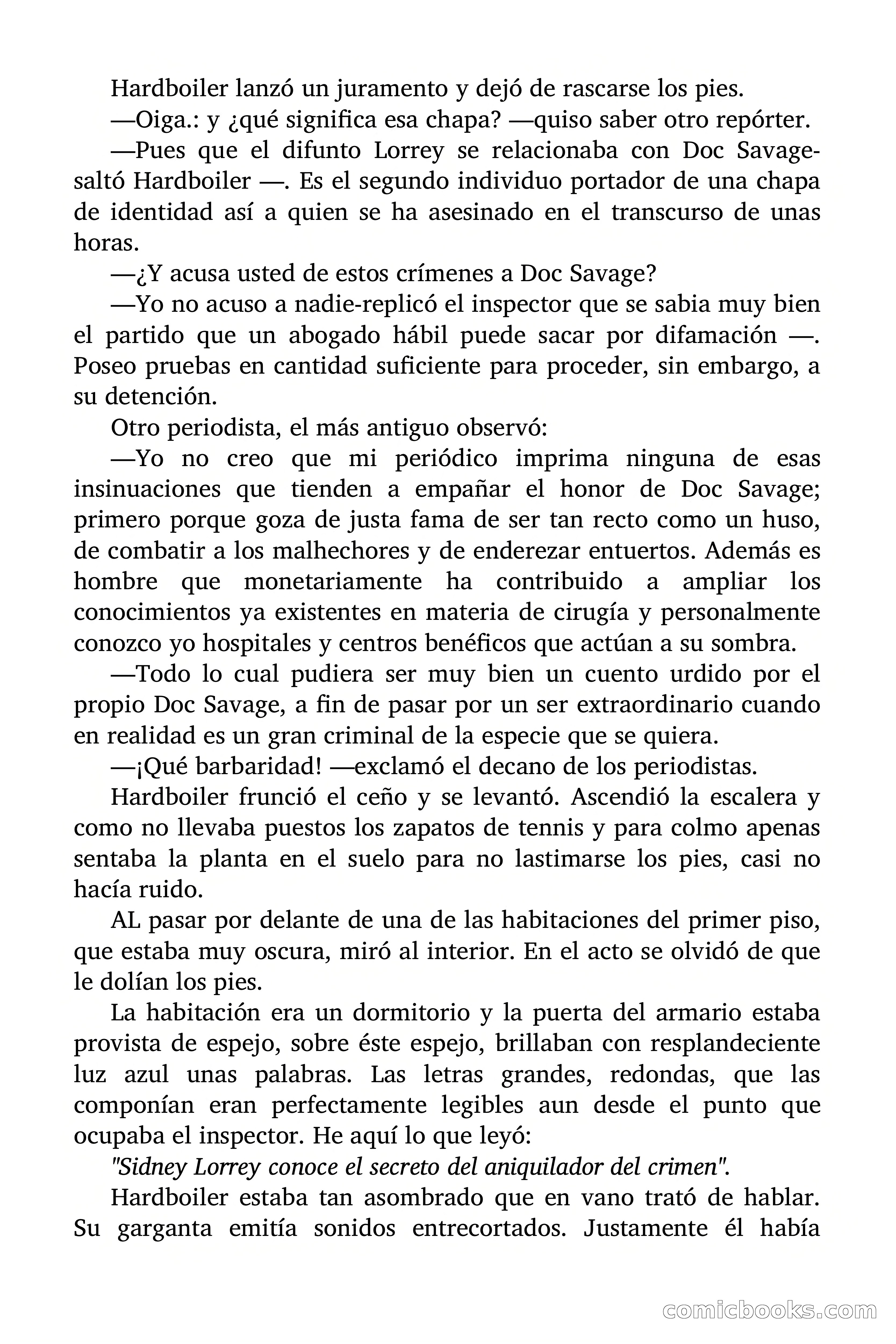 Doc Savage: El Aniquilador — page 112 of 185