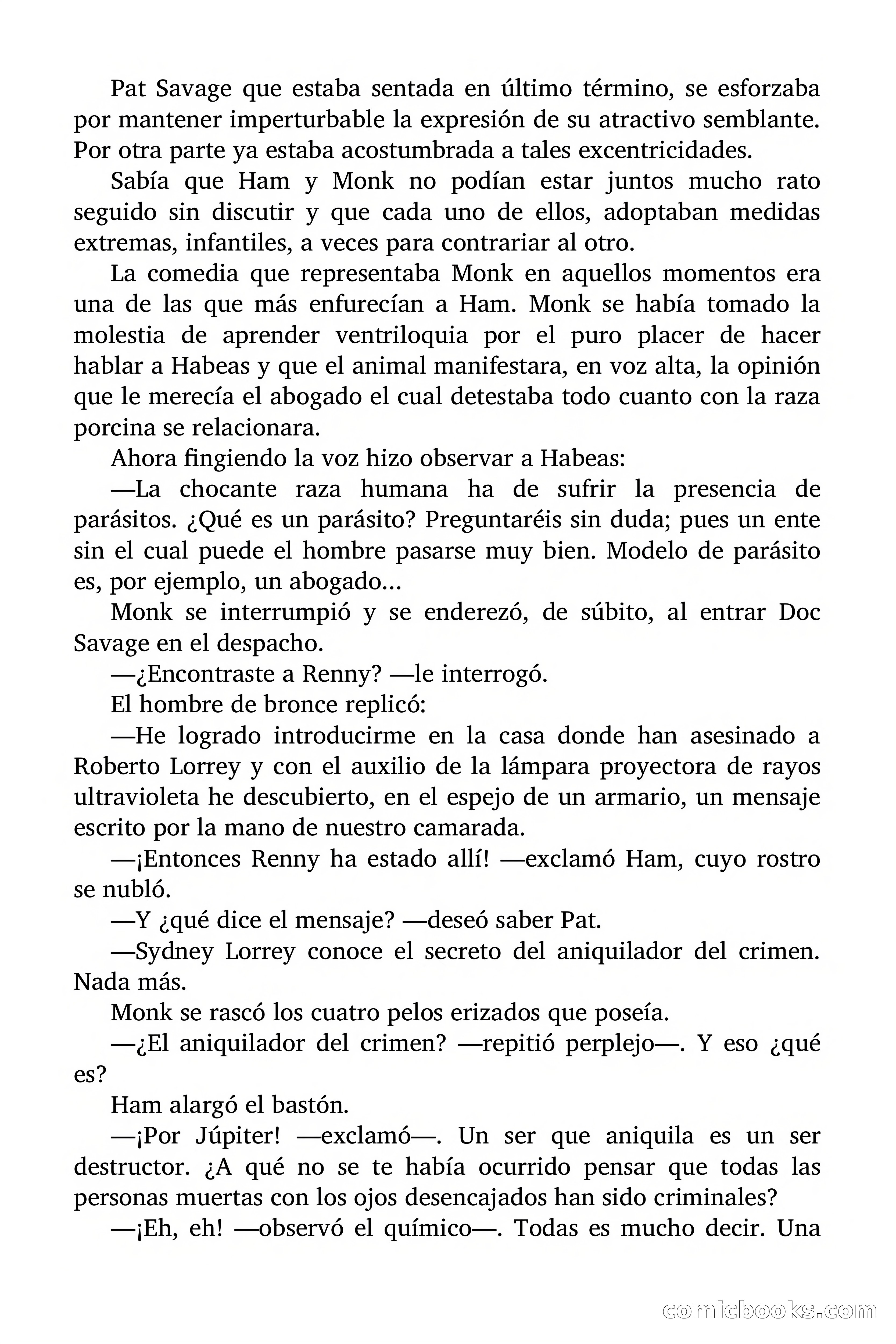 Doc Savage: El Aniquilador — page 115 of 185