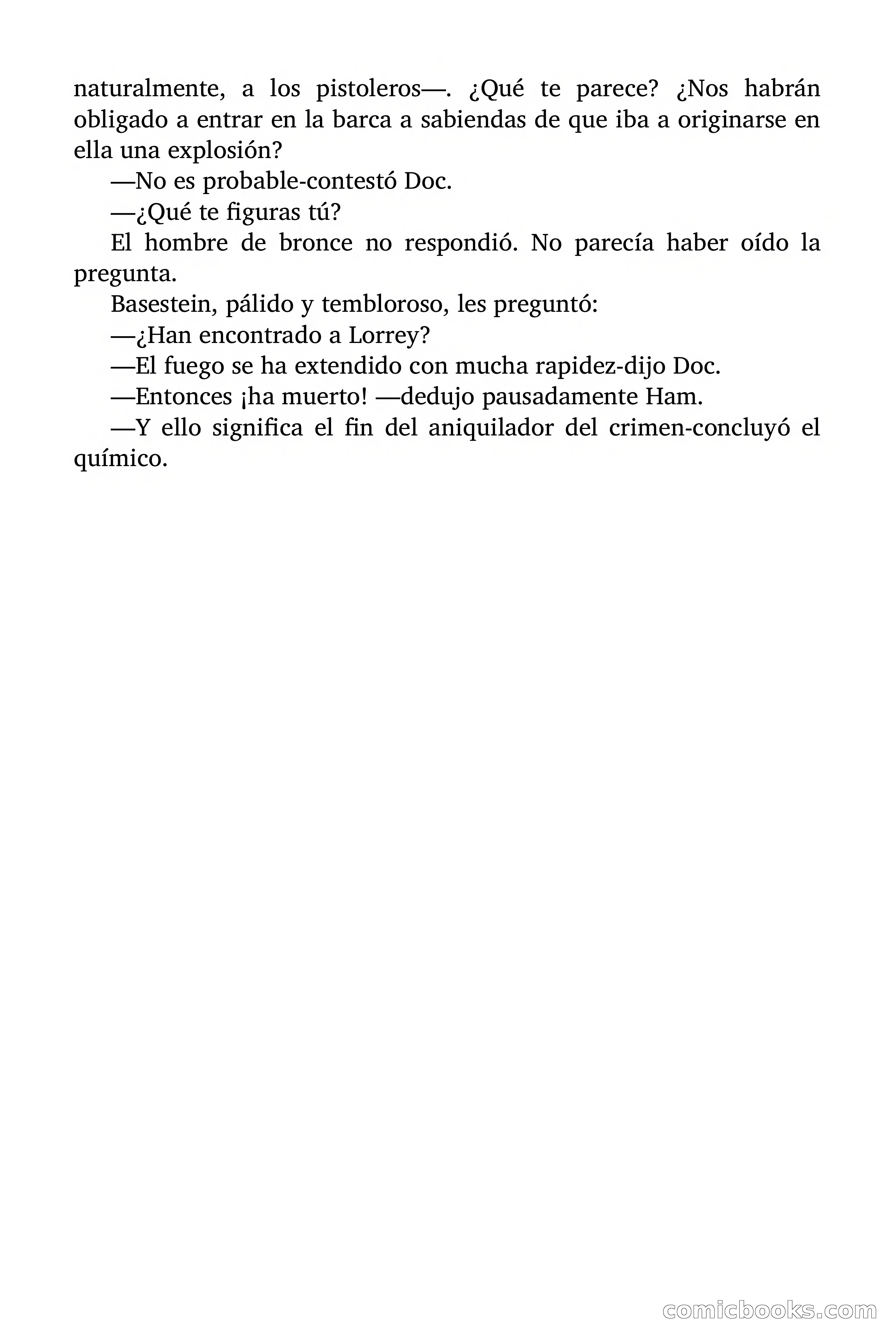Doc Savage: El Aniquilador — page 125 of 185