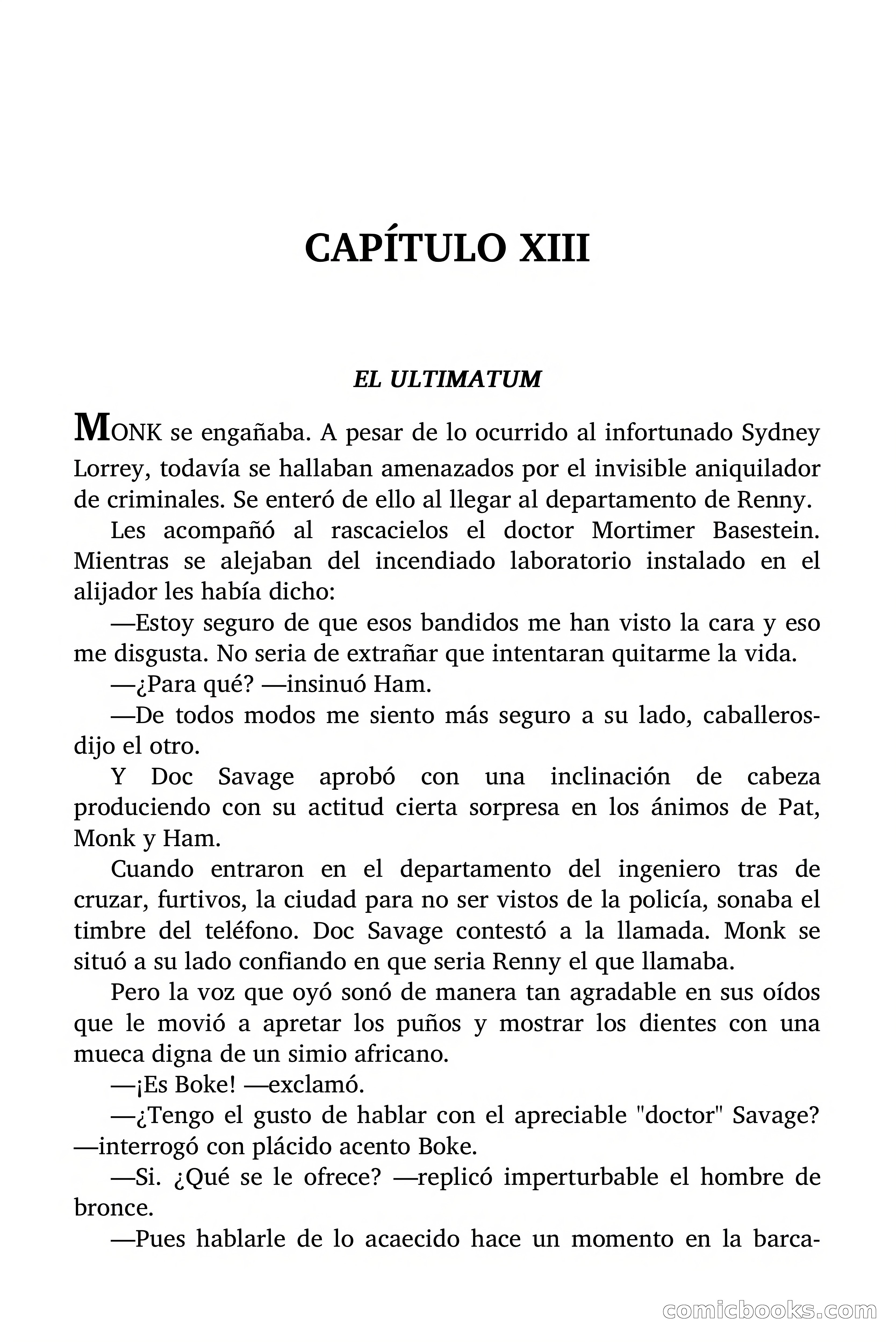 Doc Savage: El Aniquilador — page 126 of 185