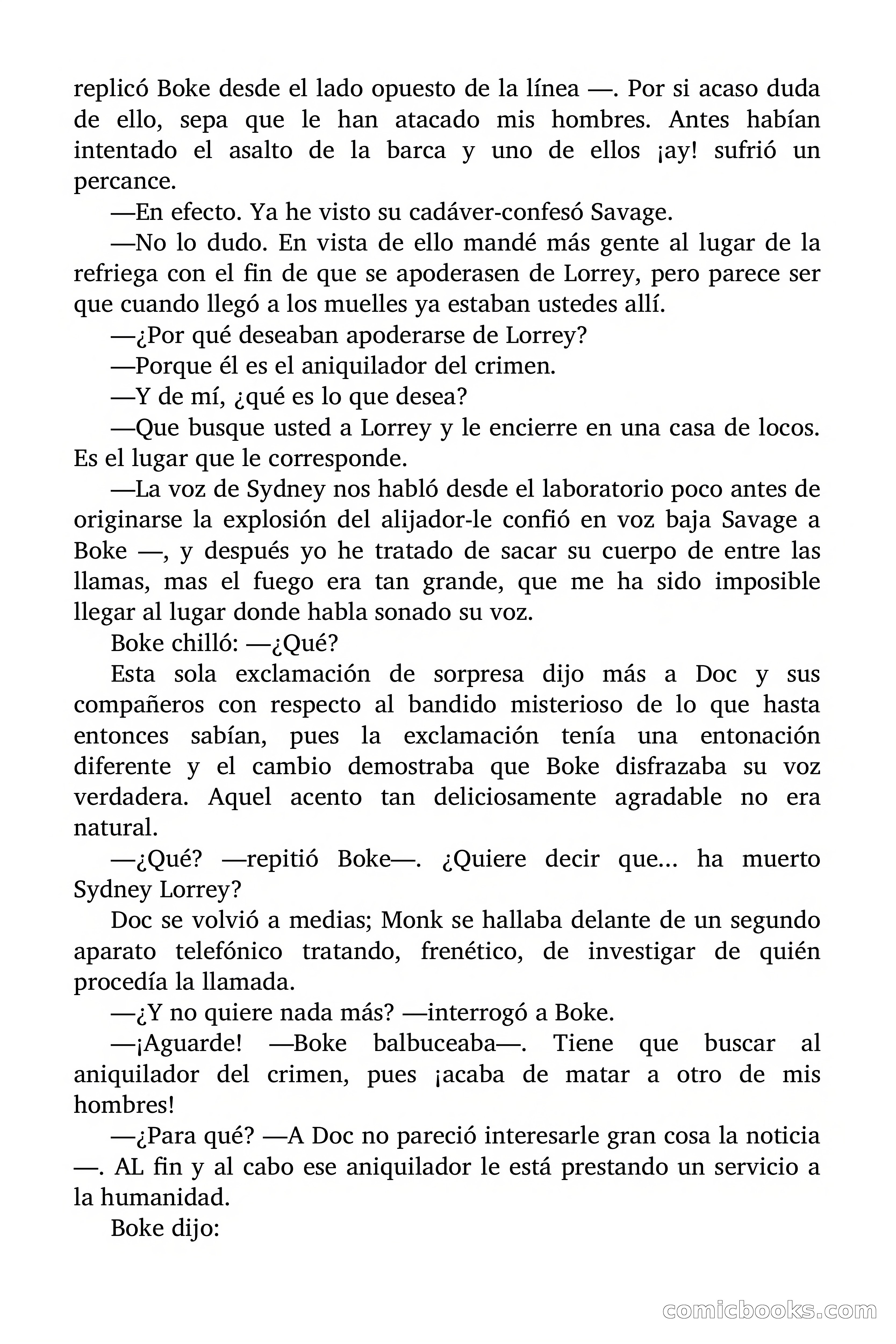 Doc Savage: El Aniquilador — page 127 of 185