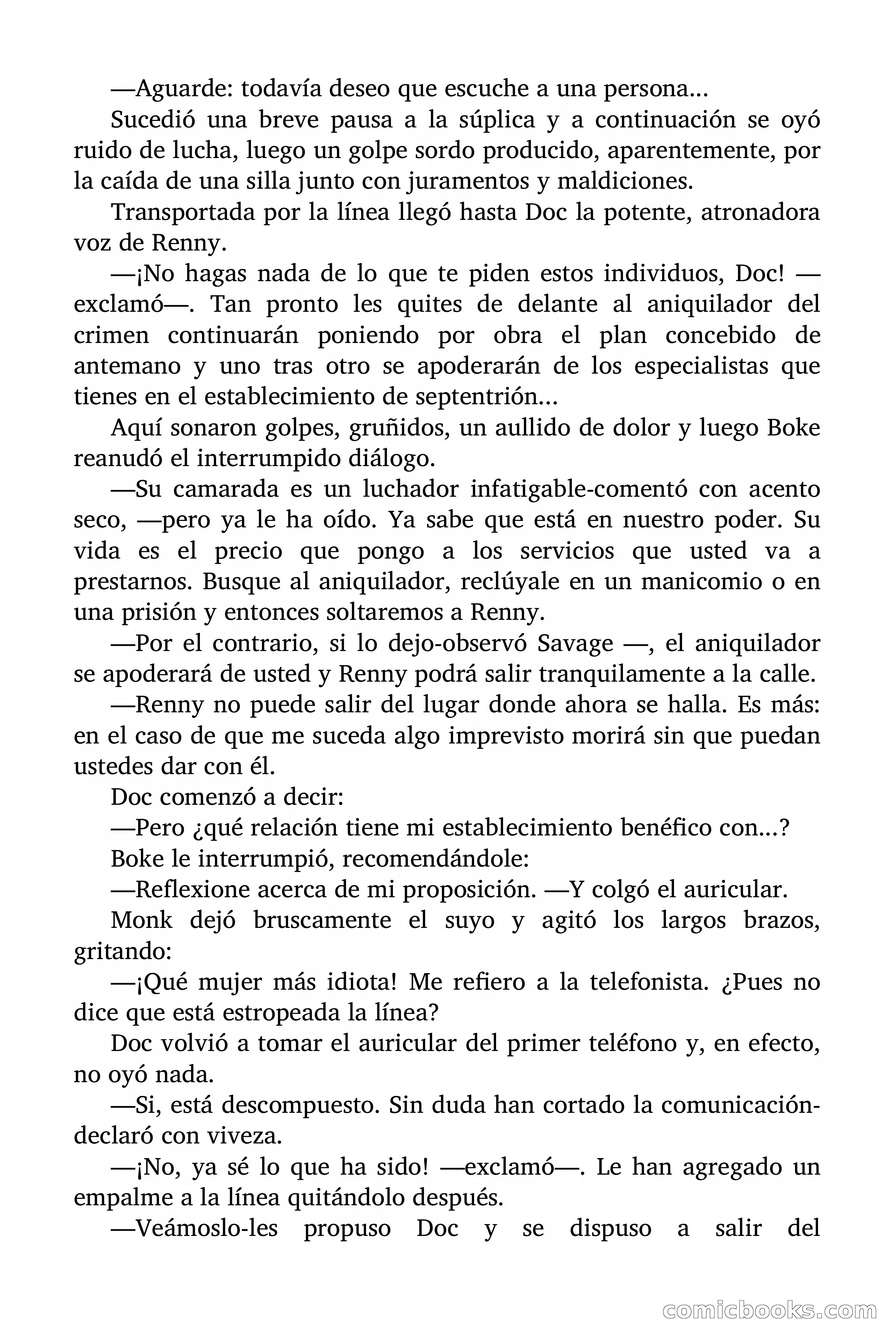 Doc Savage: El Aniquilador — page 128 of 185