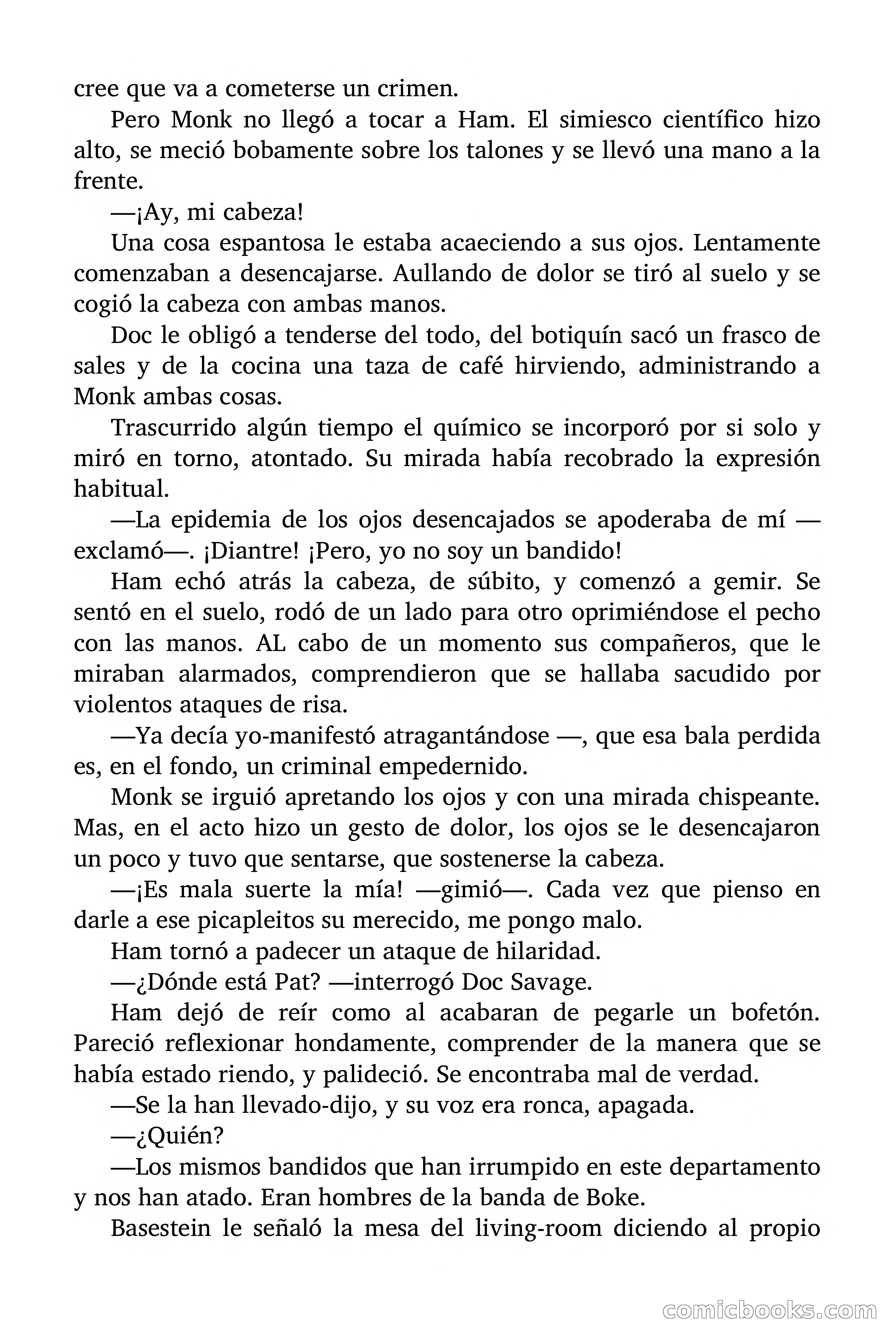 Doc Savage: El Aniquilador — page 135 of 185