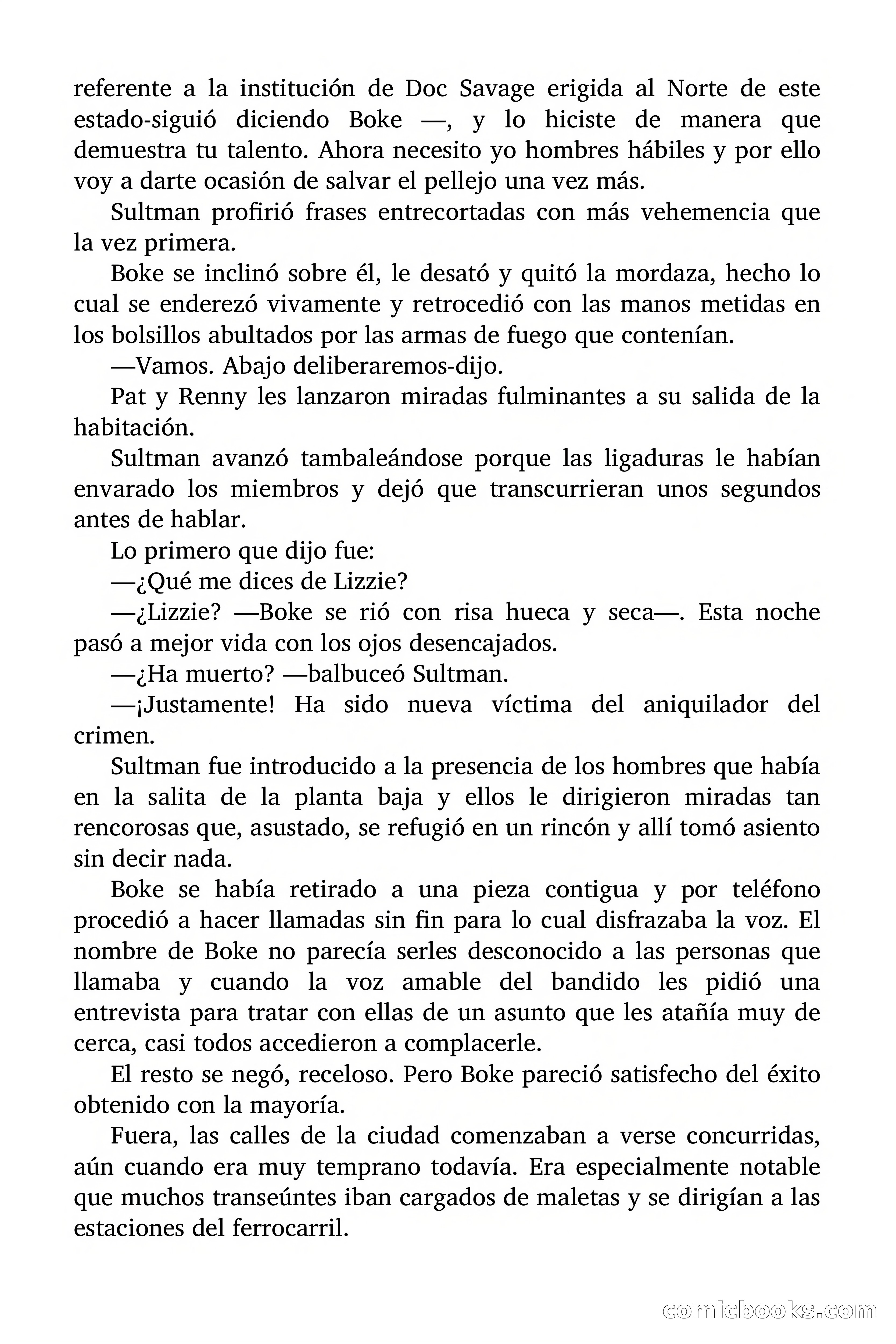 Doc Savage: El Aniquilador — page 142 of 185