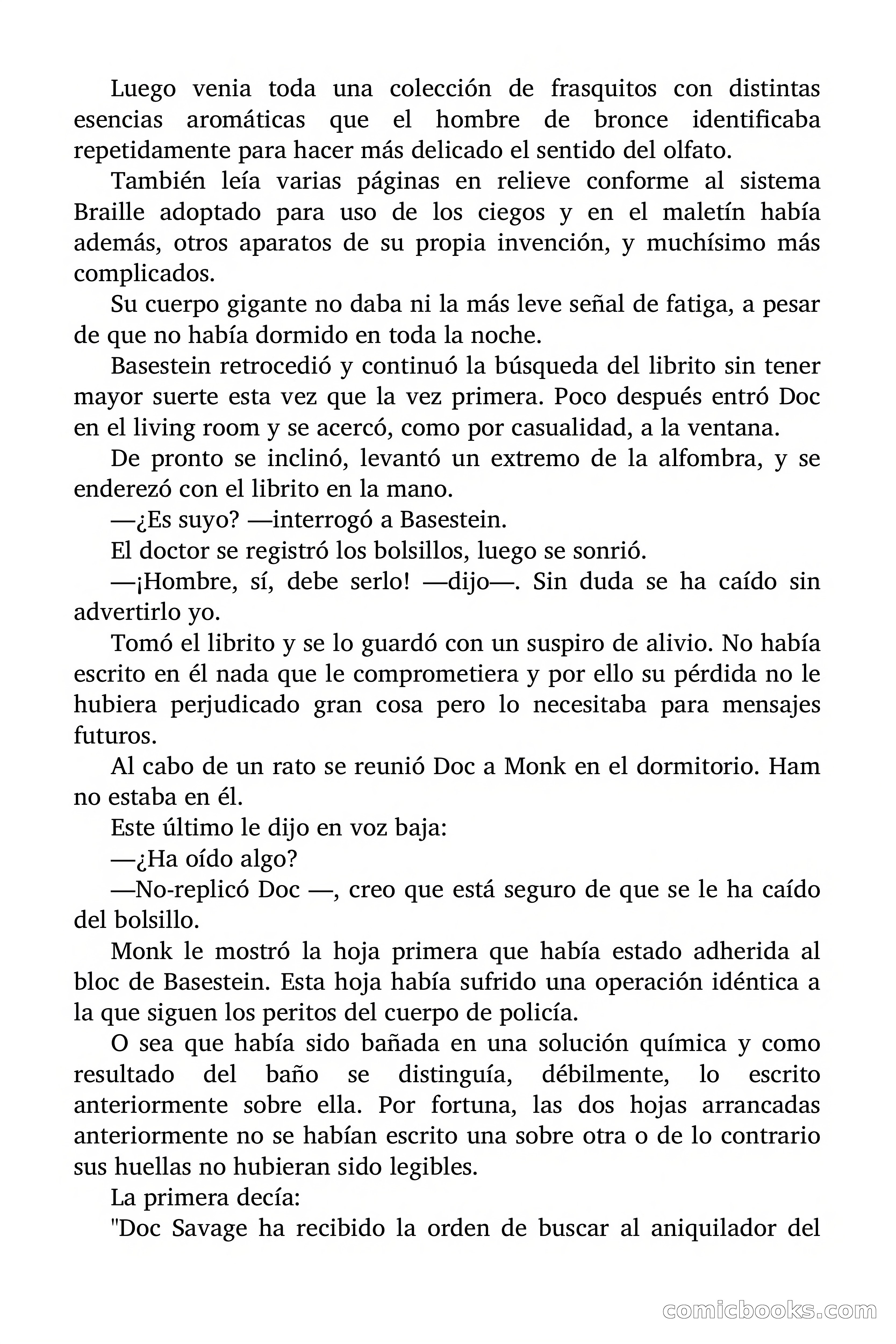 Doc Savage: El Aniquilador — page 150 of 185