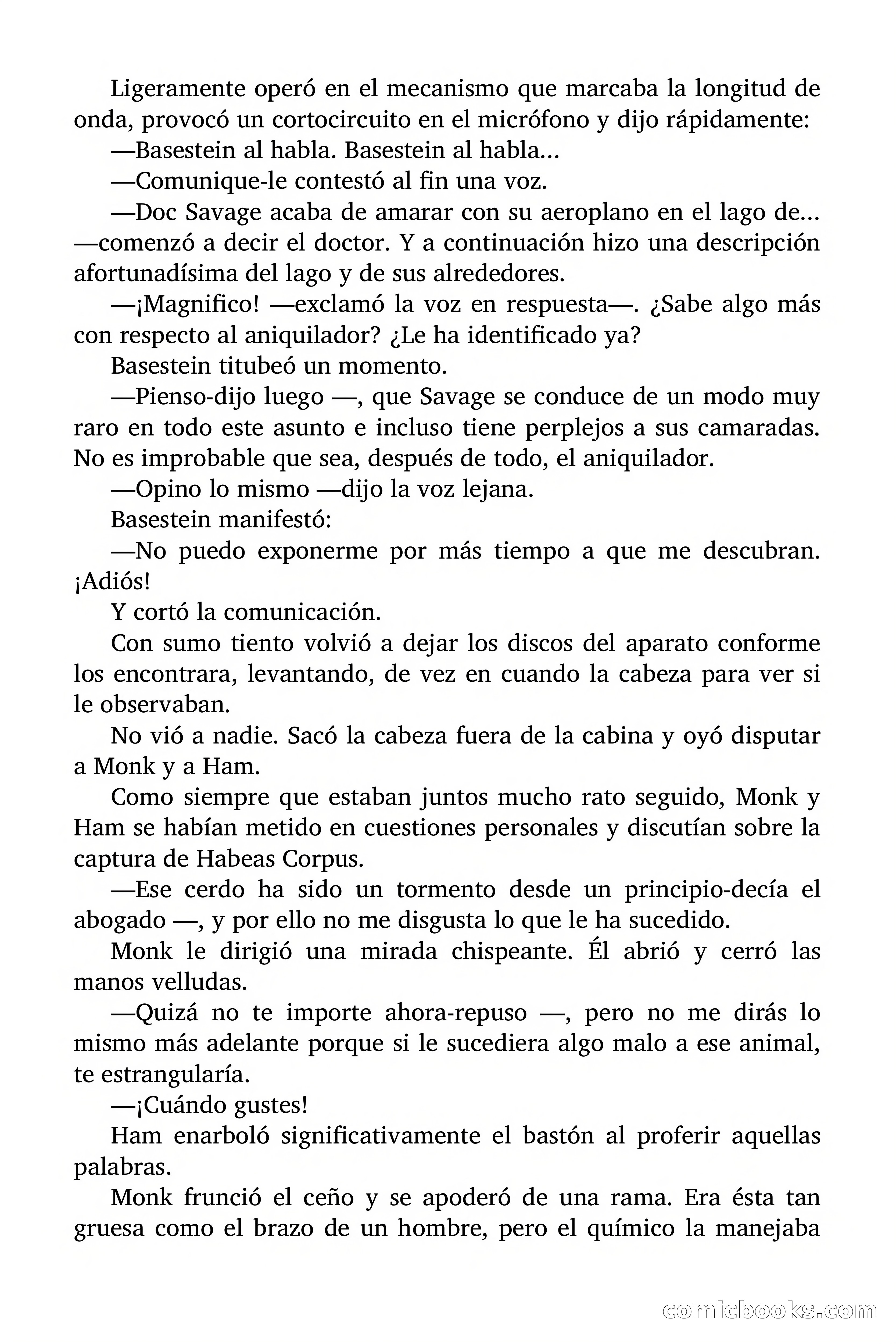 Doc Savage: El Aniquilador — page 155 of 185