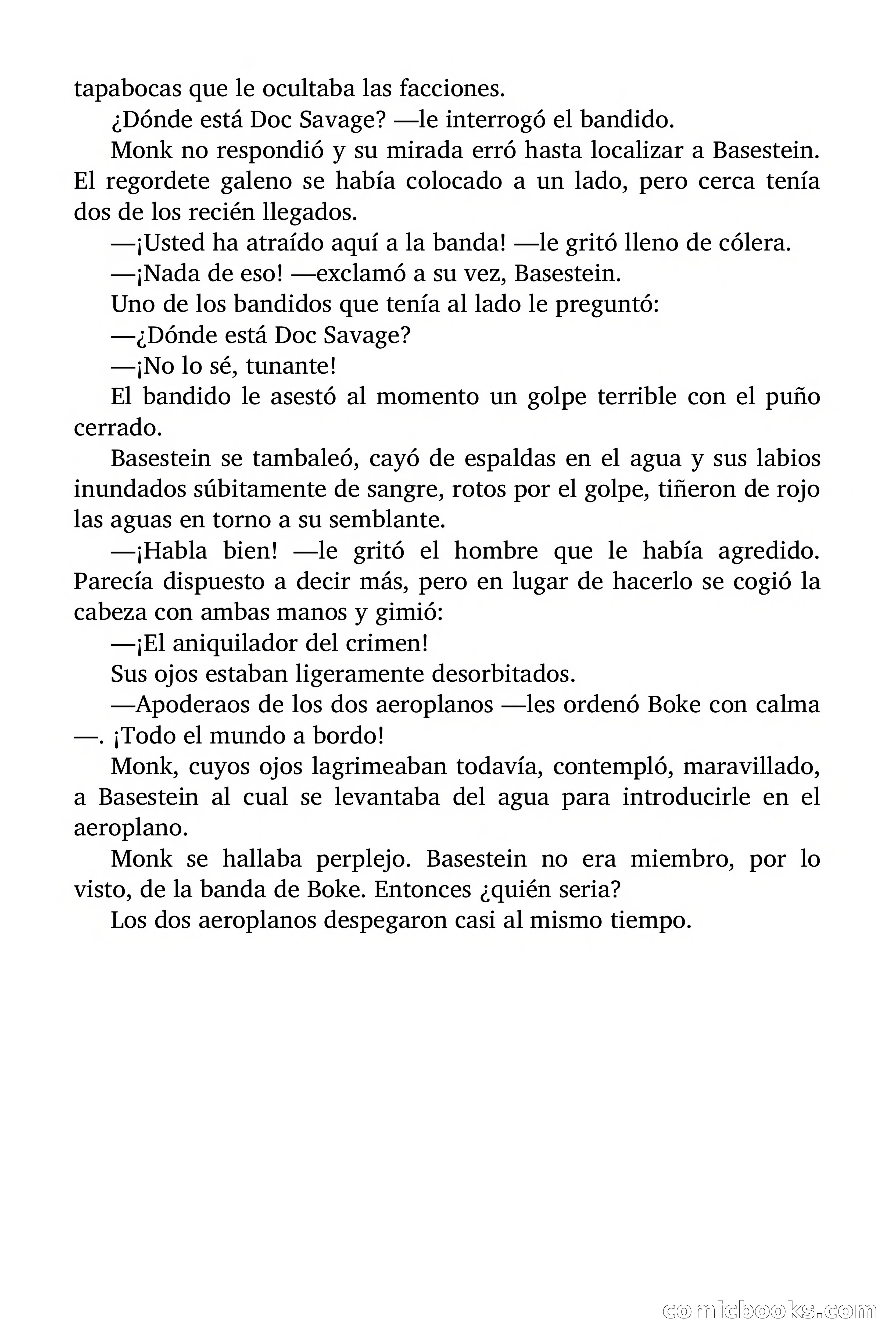 Doc Savage: El Aniquilador — page 159 of 185