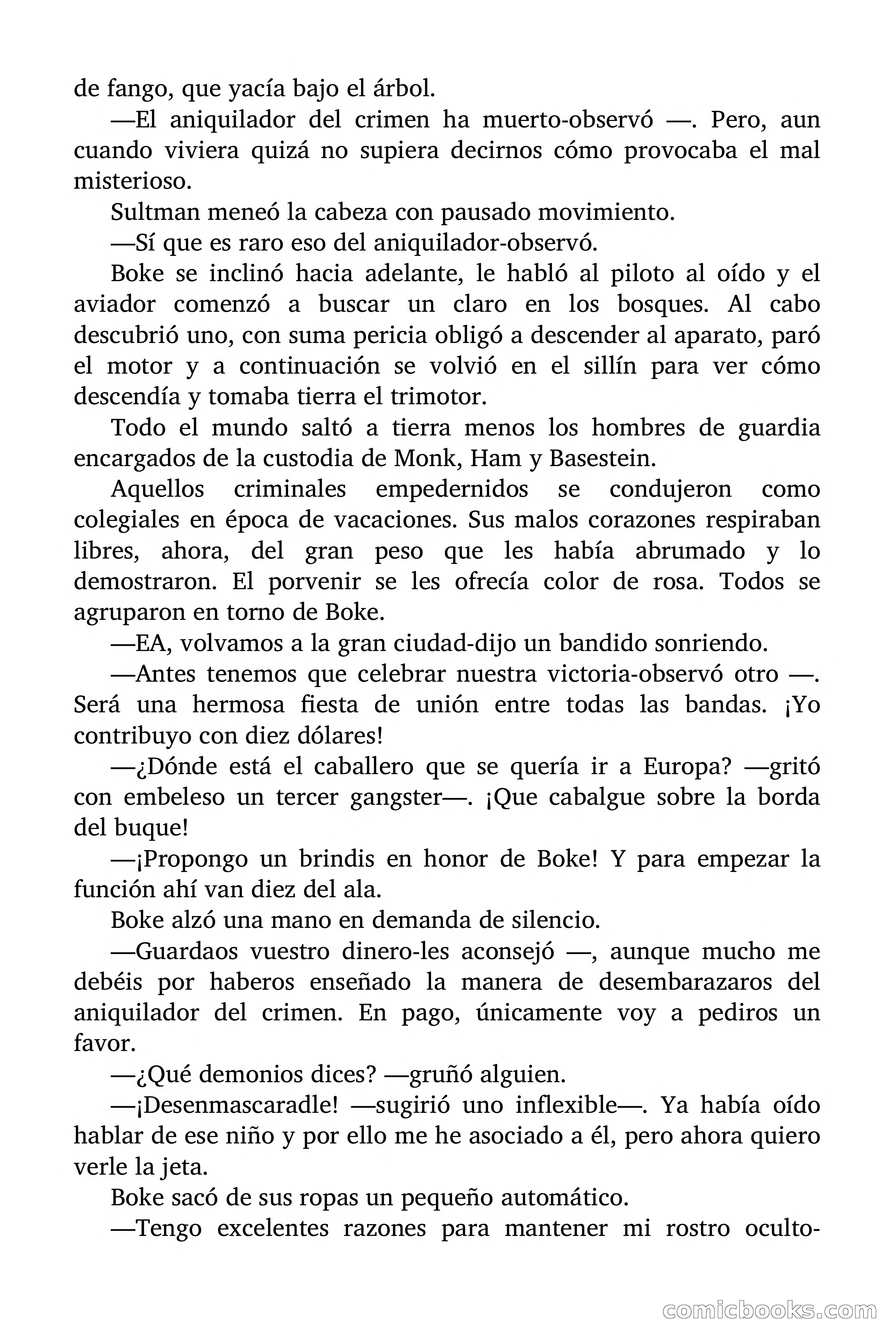Doc Savage: El Aniquilador — page 163 of 185