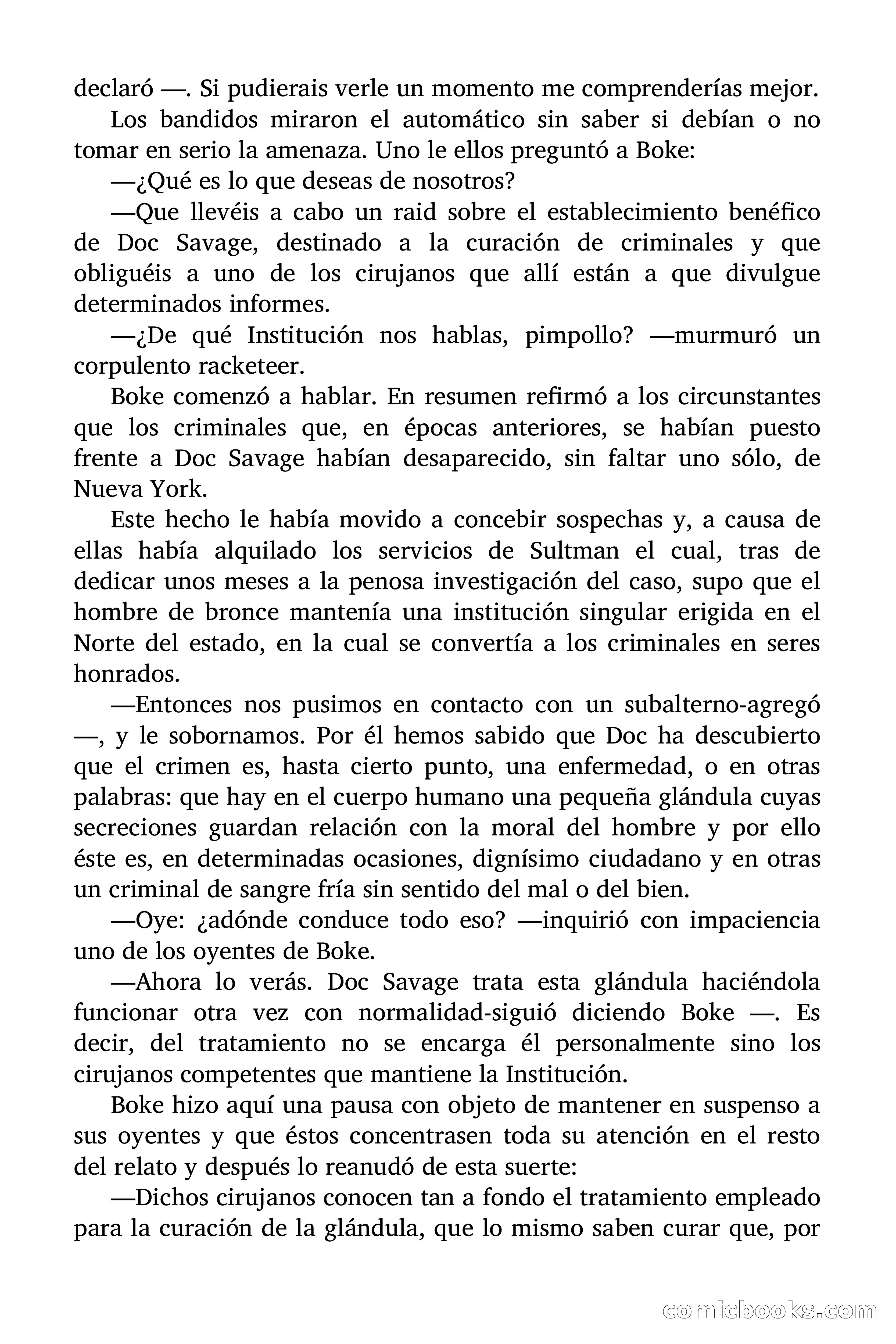 Doc Savage: El Aniquilador — page 164 of 185
