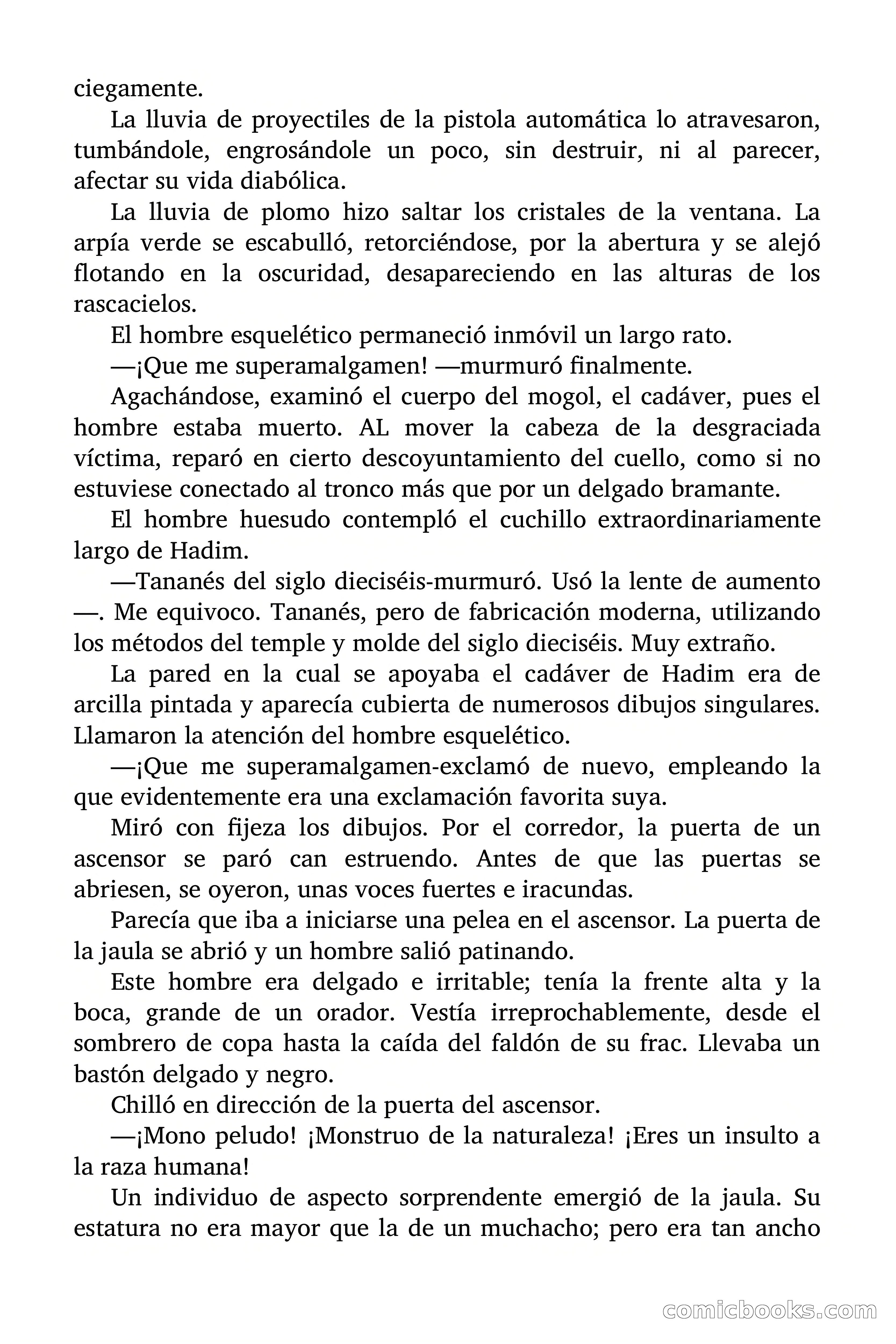 Doc Savage: El Terror Verde — page 11 of 160