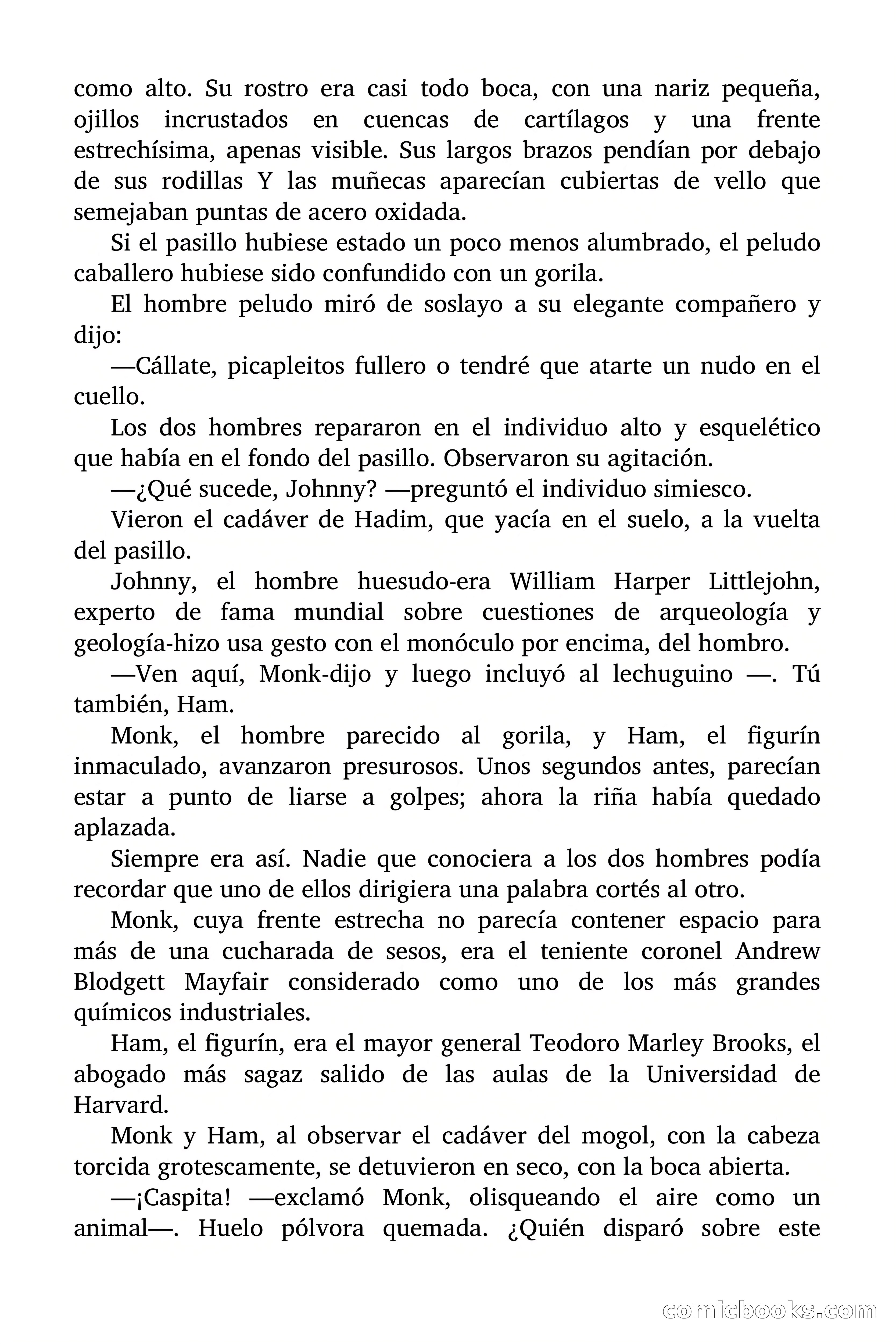 Doc Savage: El Terror Verde — page 12 of 160