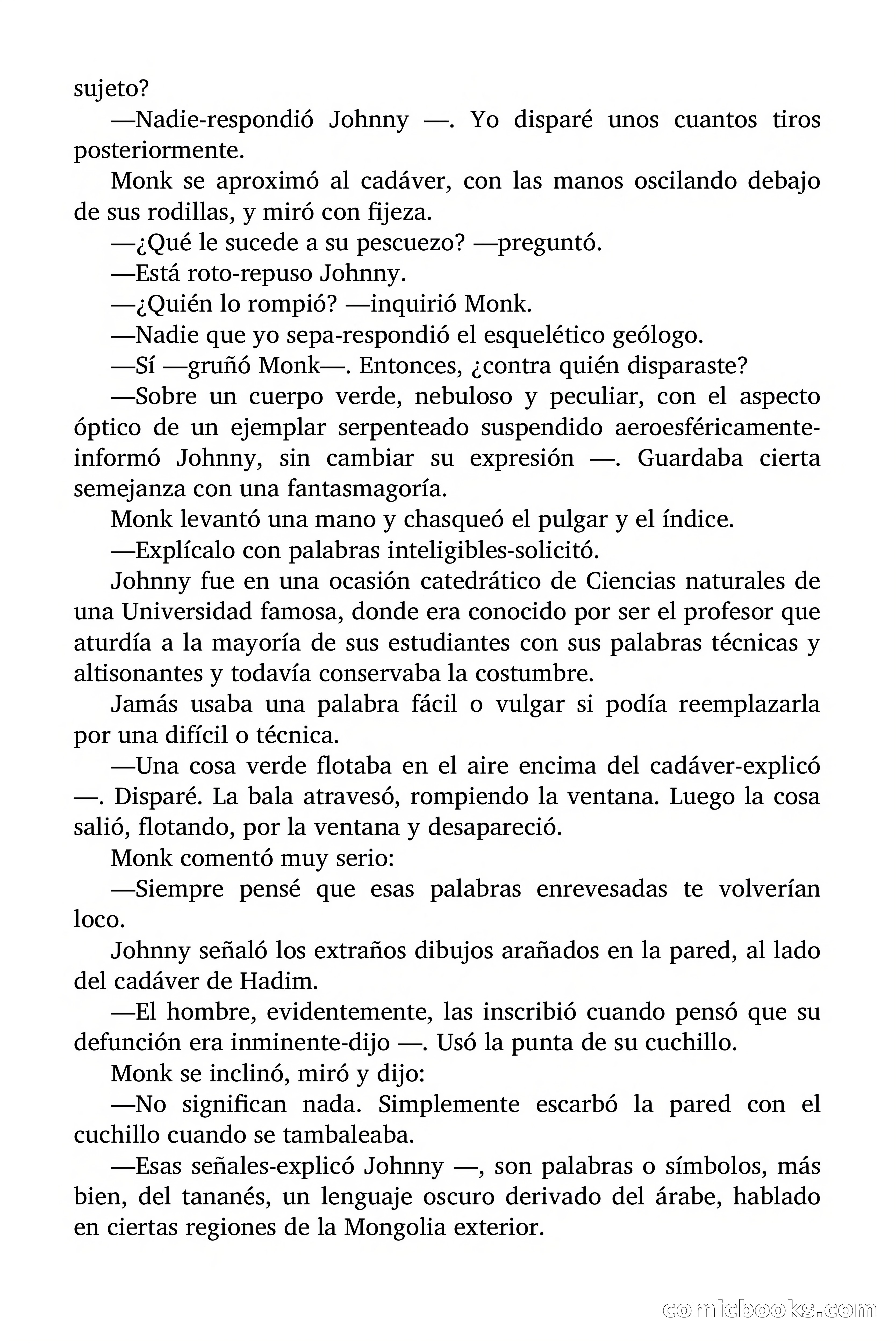 Doc Savage: El Terror Verde — page 13 of 160