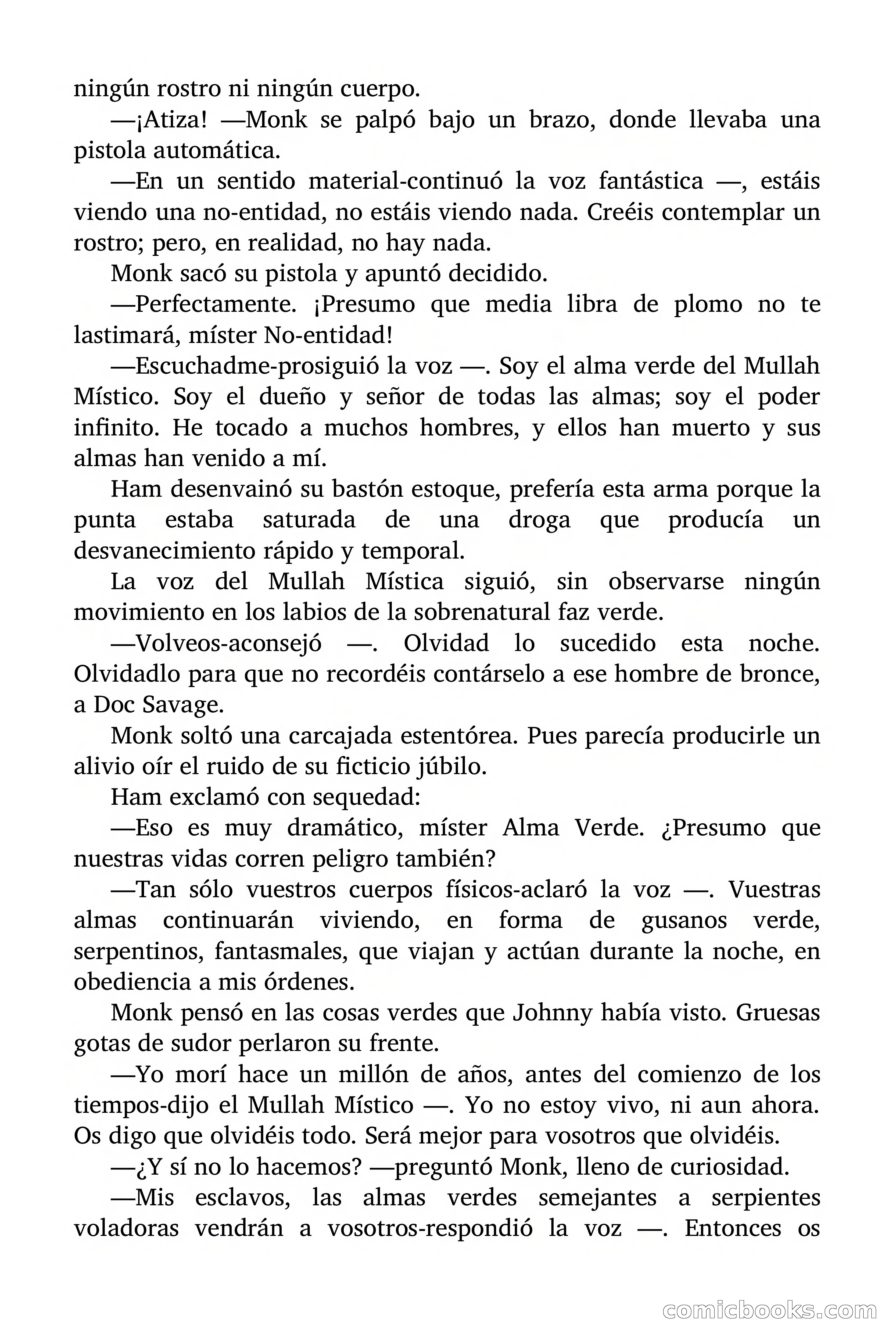 Doc Savage: El Terror Verde — page 21 of 160