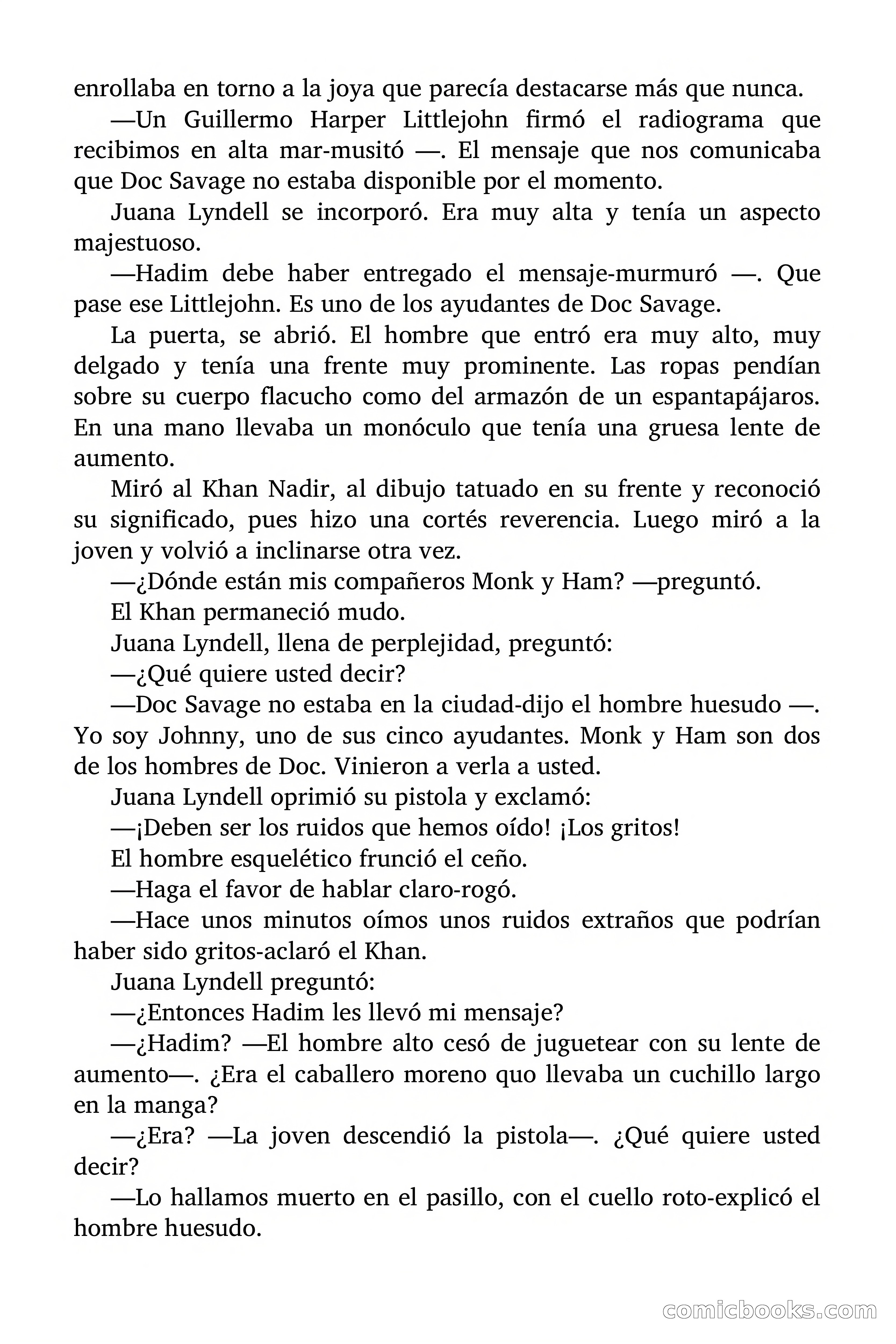 Doc Savage: El Terror Verde — page 28 of 160