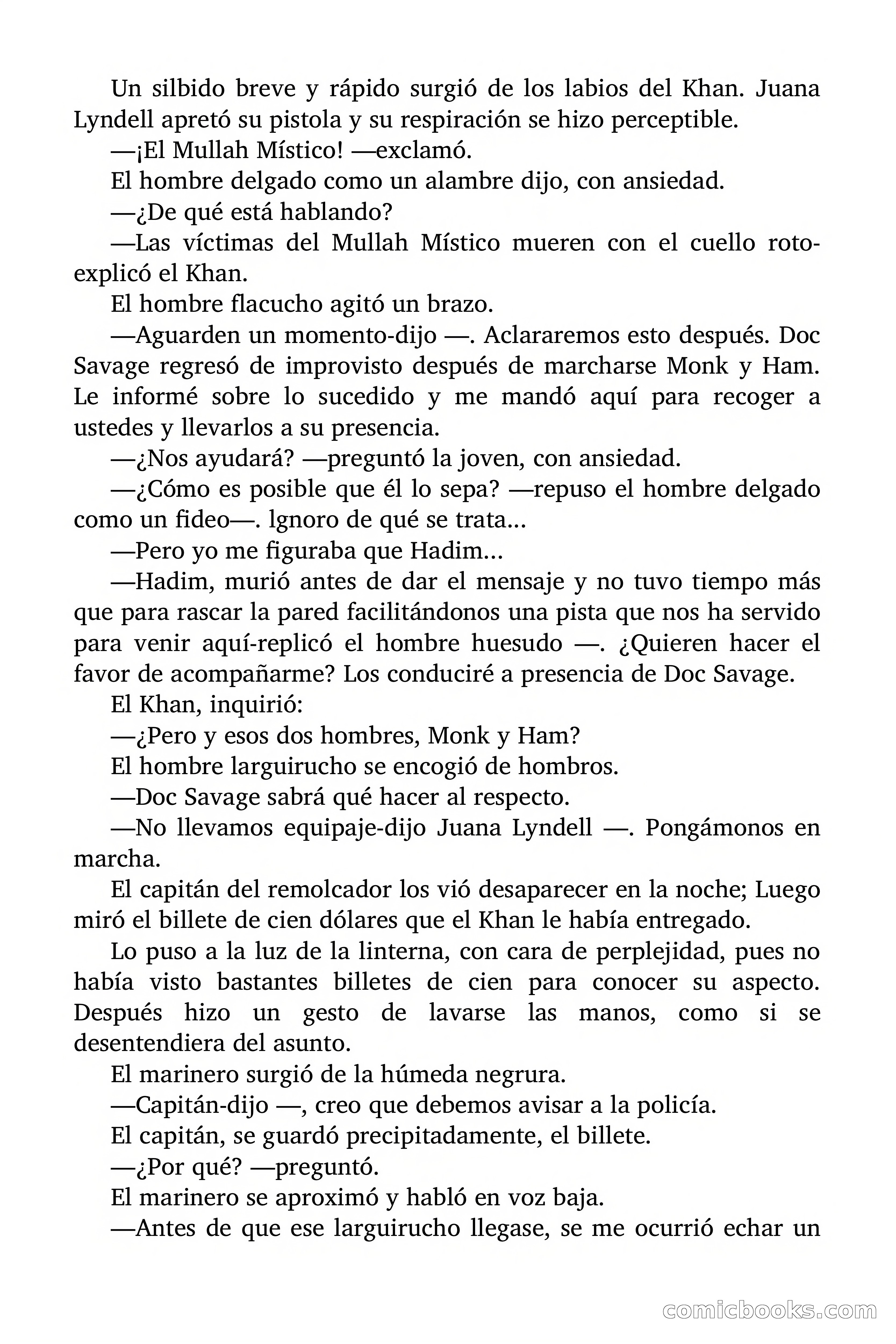 Doc Savage: El Terror Verde — page 29 of 160