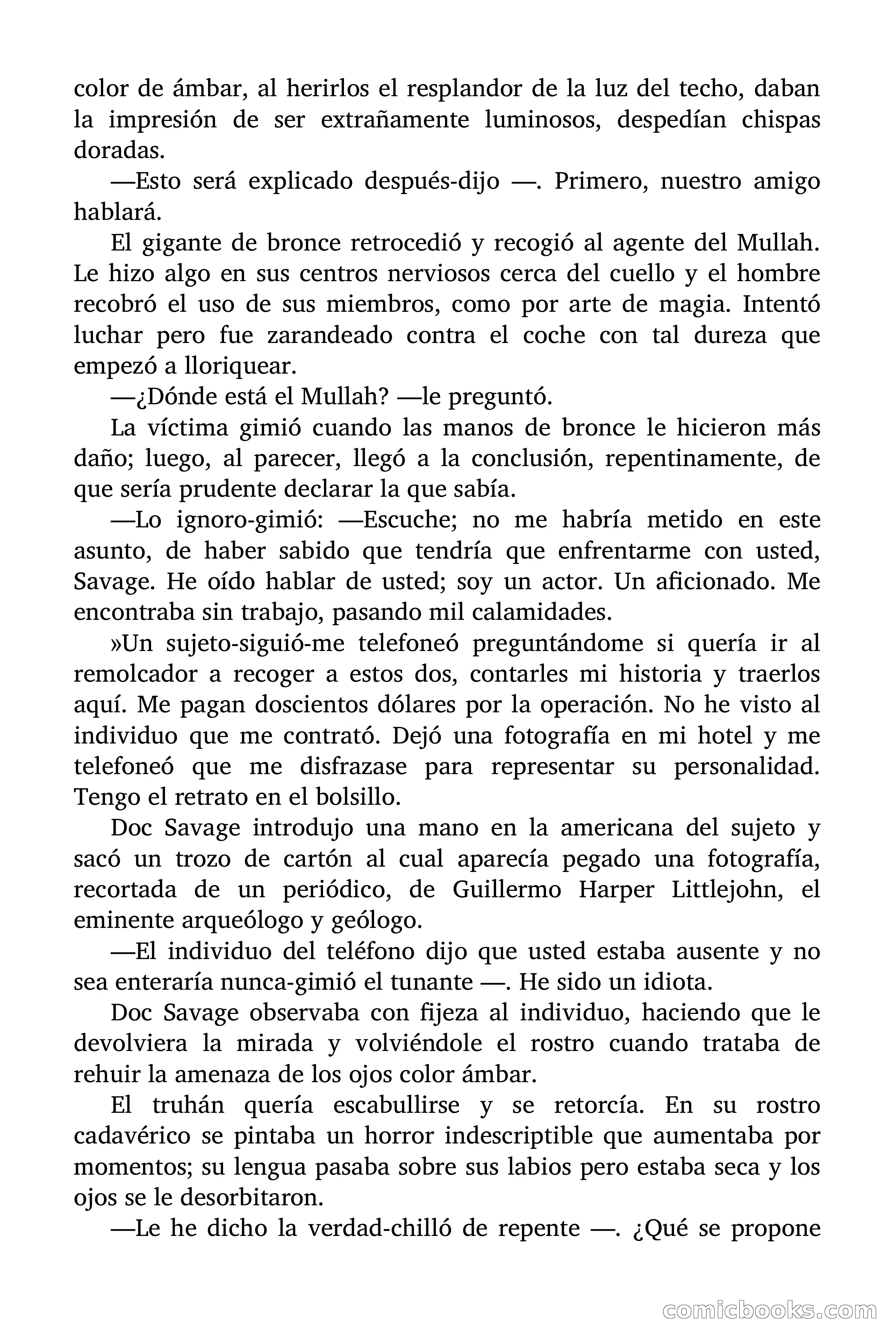 Doc Savage: El Terror Verde — page 35 of 160