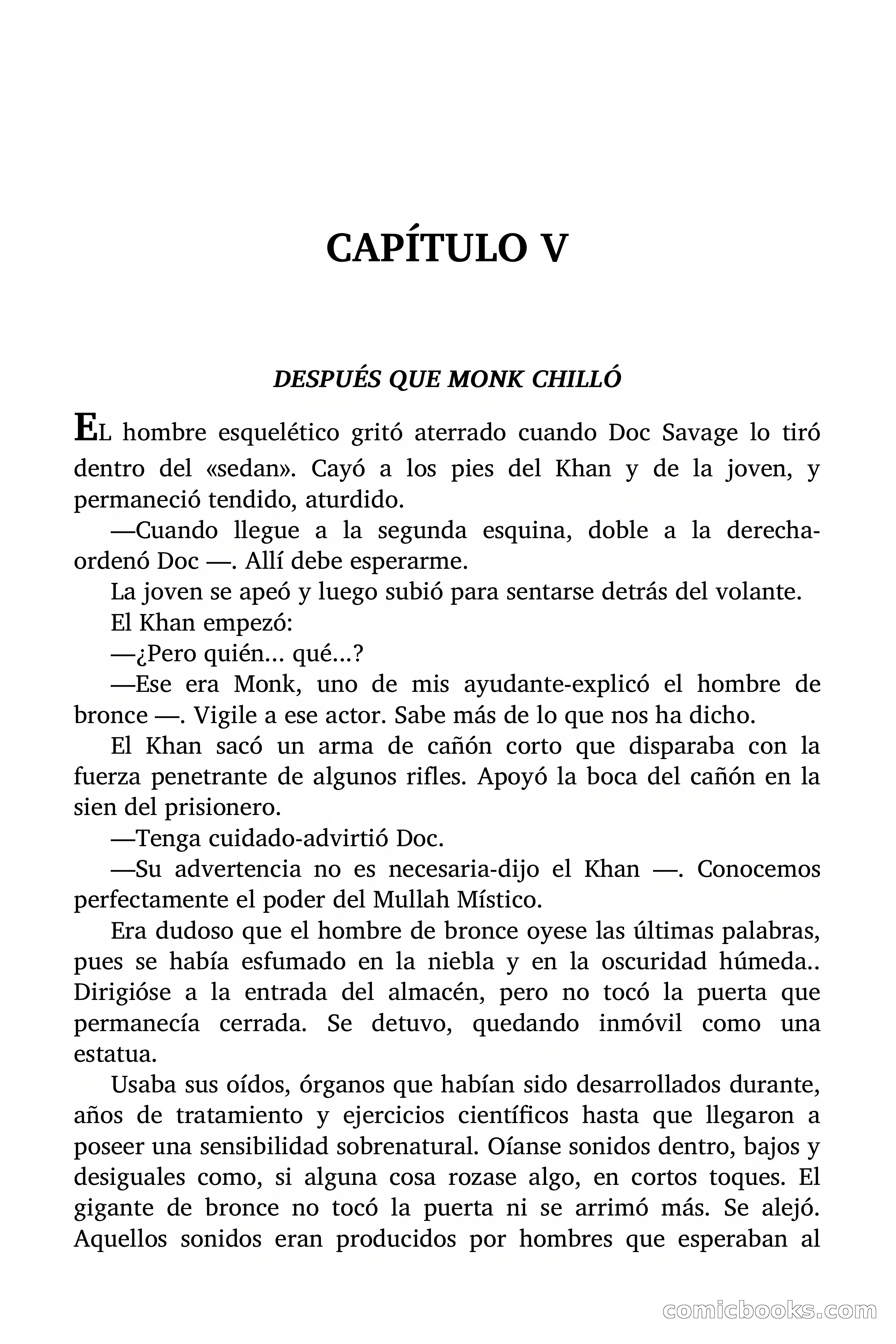 Doc Savage: El Terror Verde — page 37 of 160