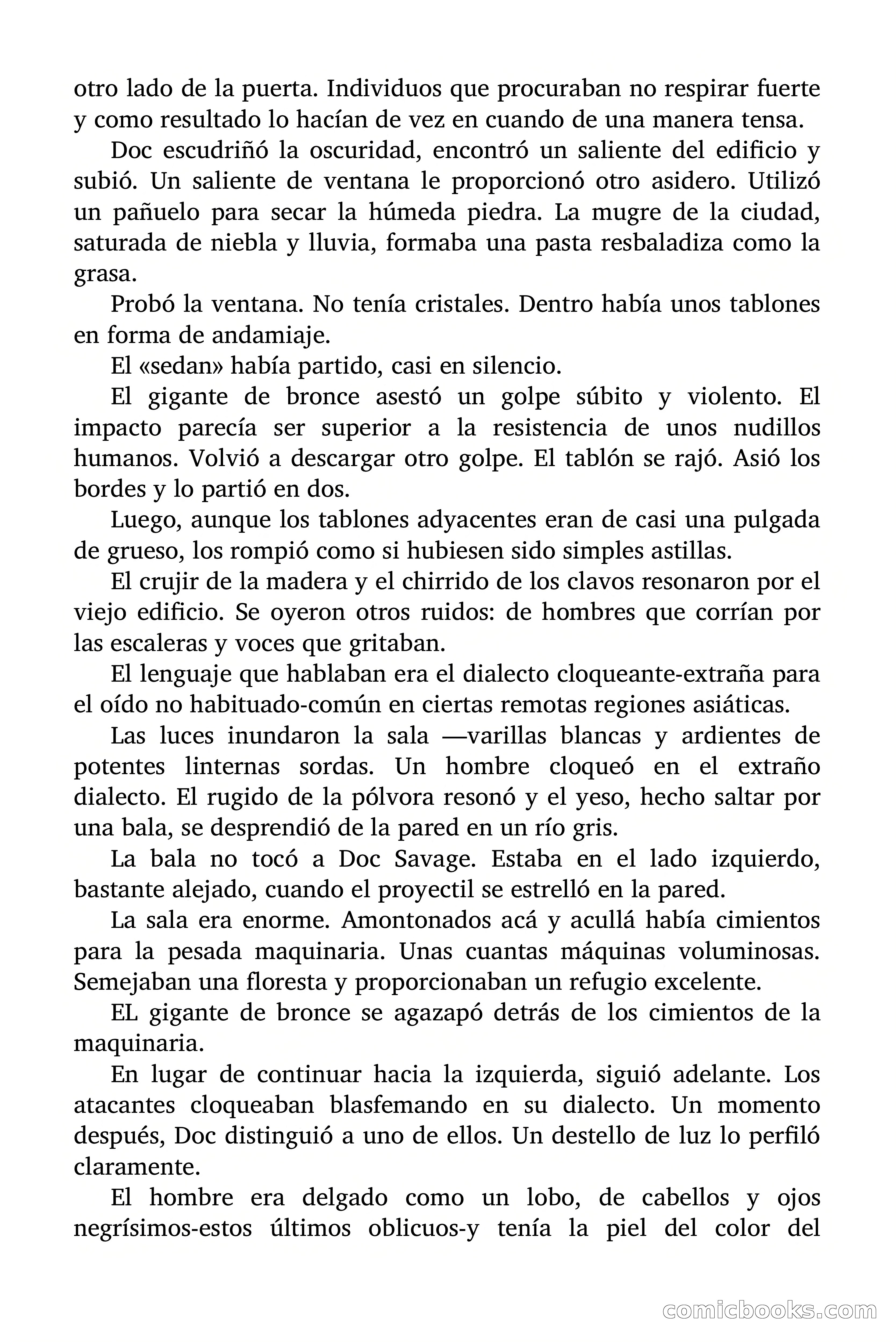 Doc Savage: El Terror Verde — page 38 of 160