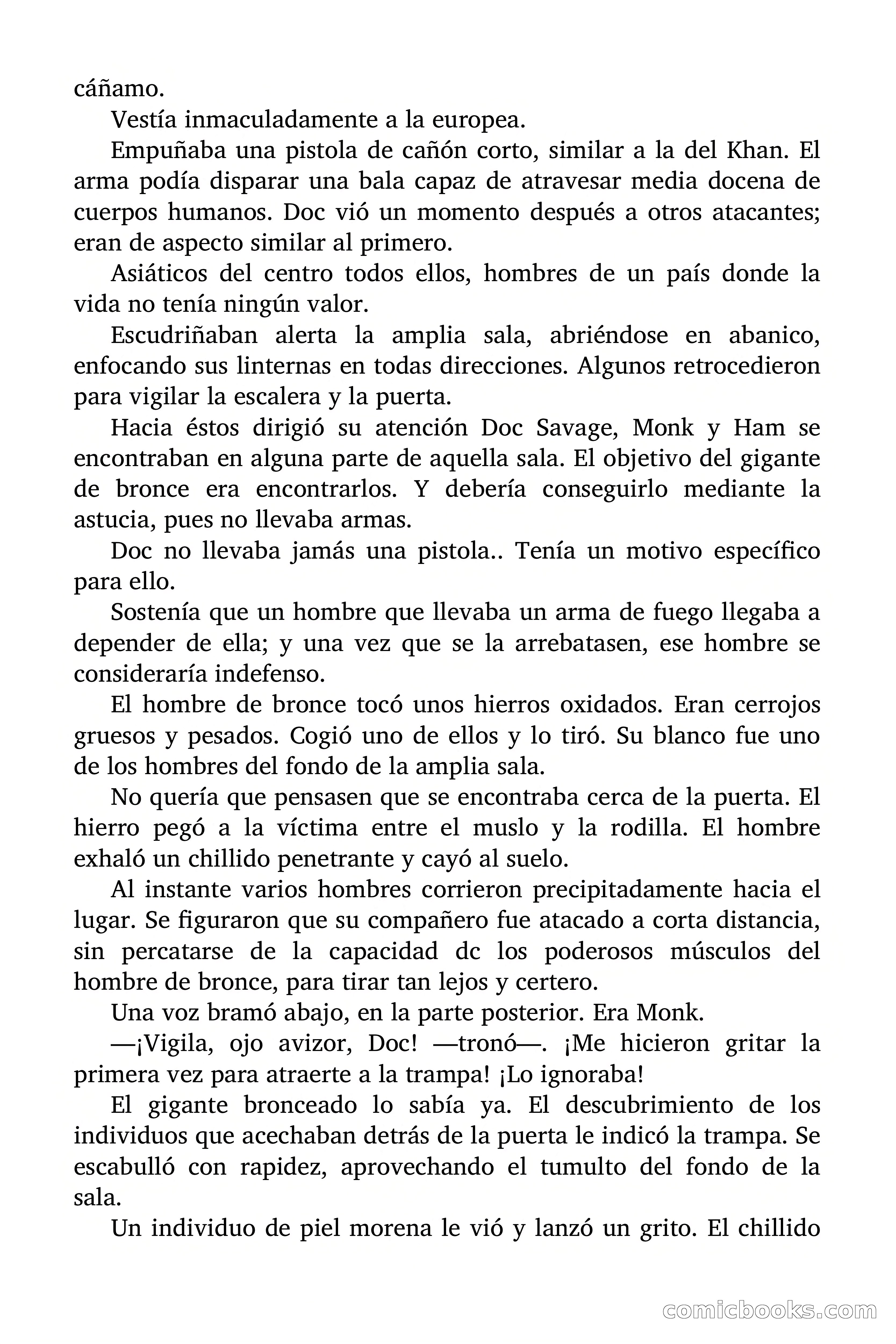 Doc Savage: El Terror Verde — page 39 of 160