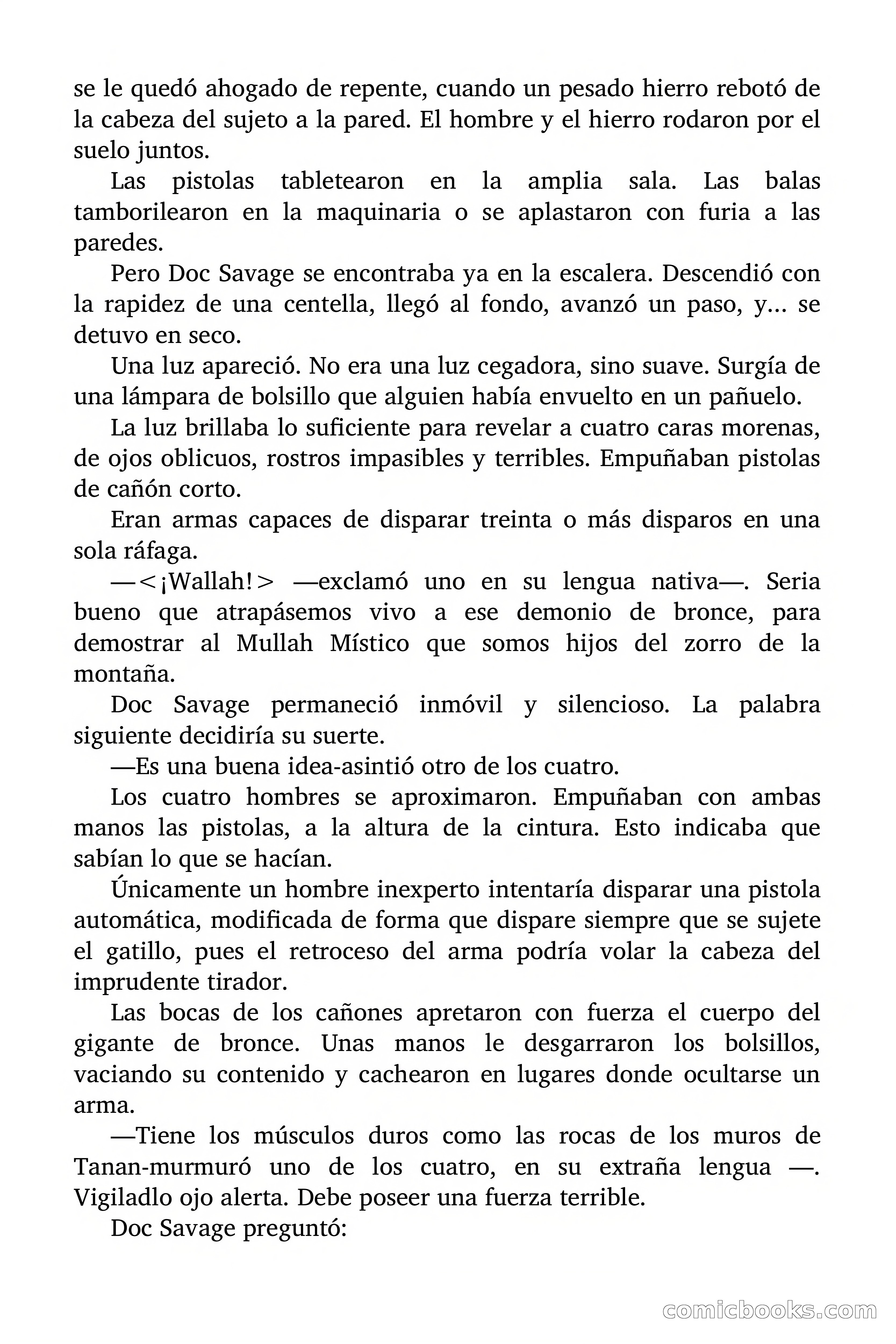 Doc Savage: El Terror Verde — page 40 of 160
