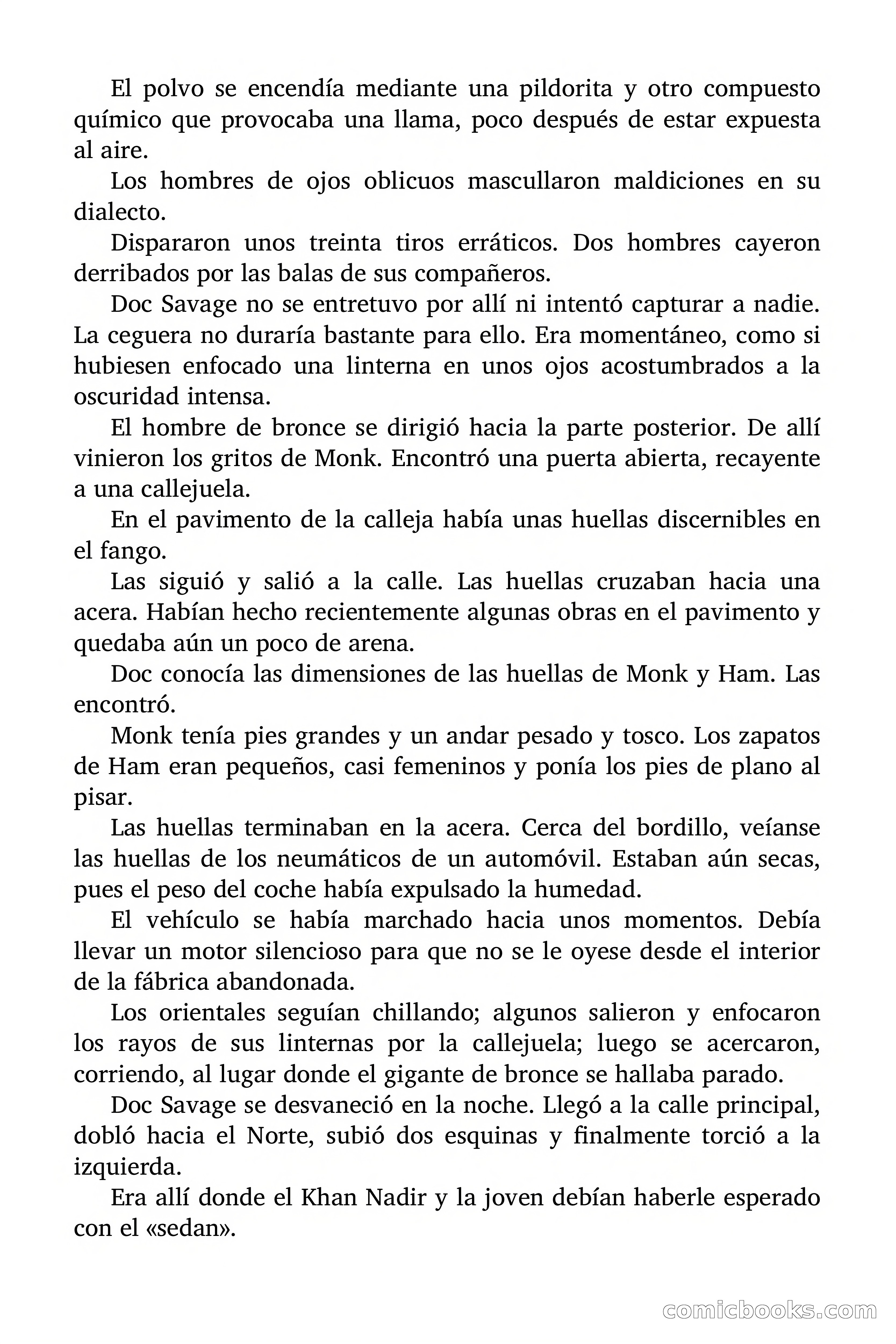 Doc Savage: El Terror Verde — page 43 of 160