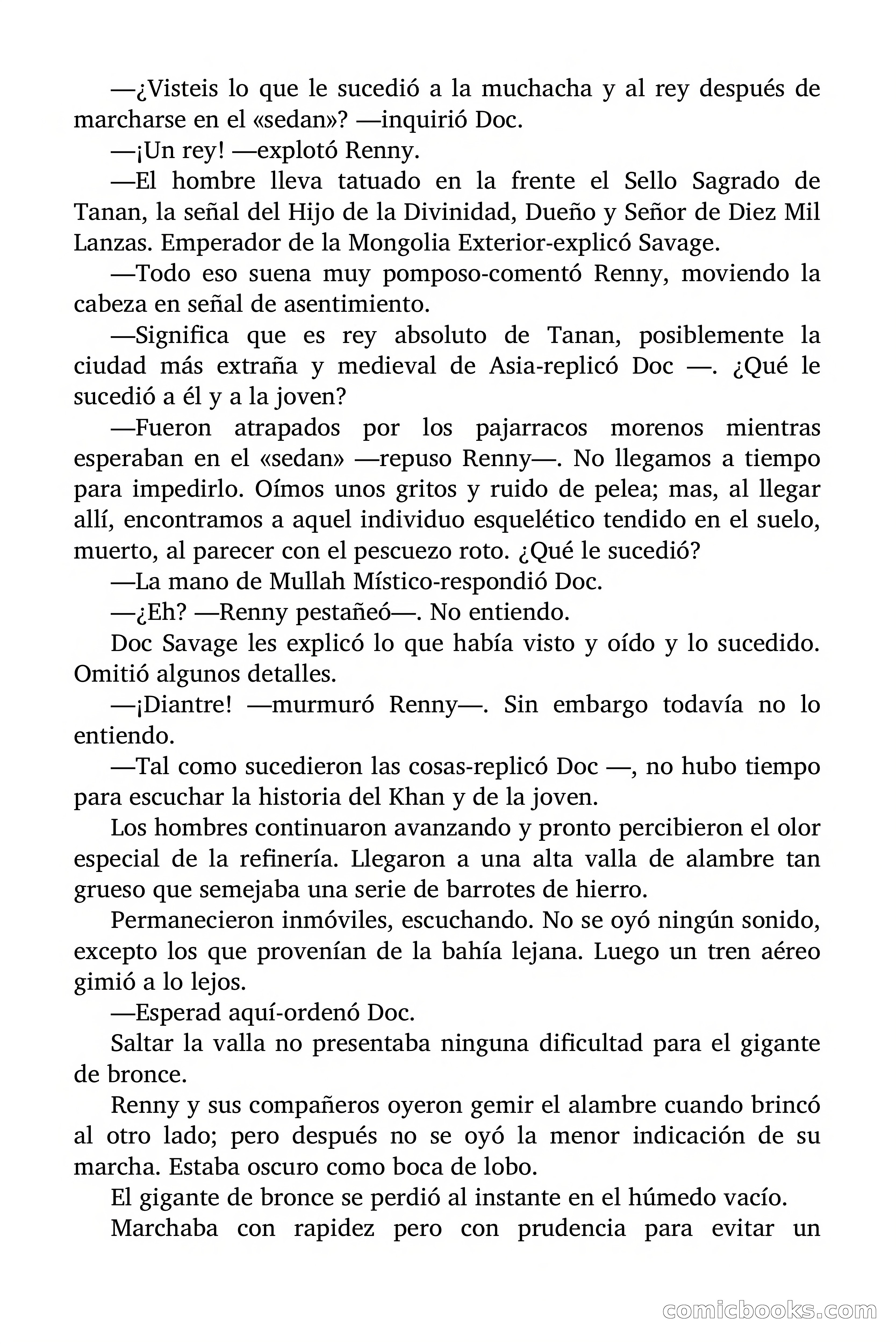 Doc Savage: El Terror Verde — page 48 of 160
