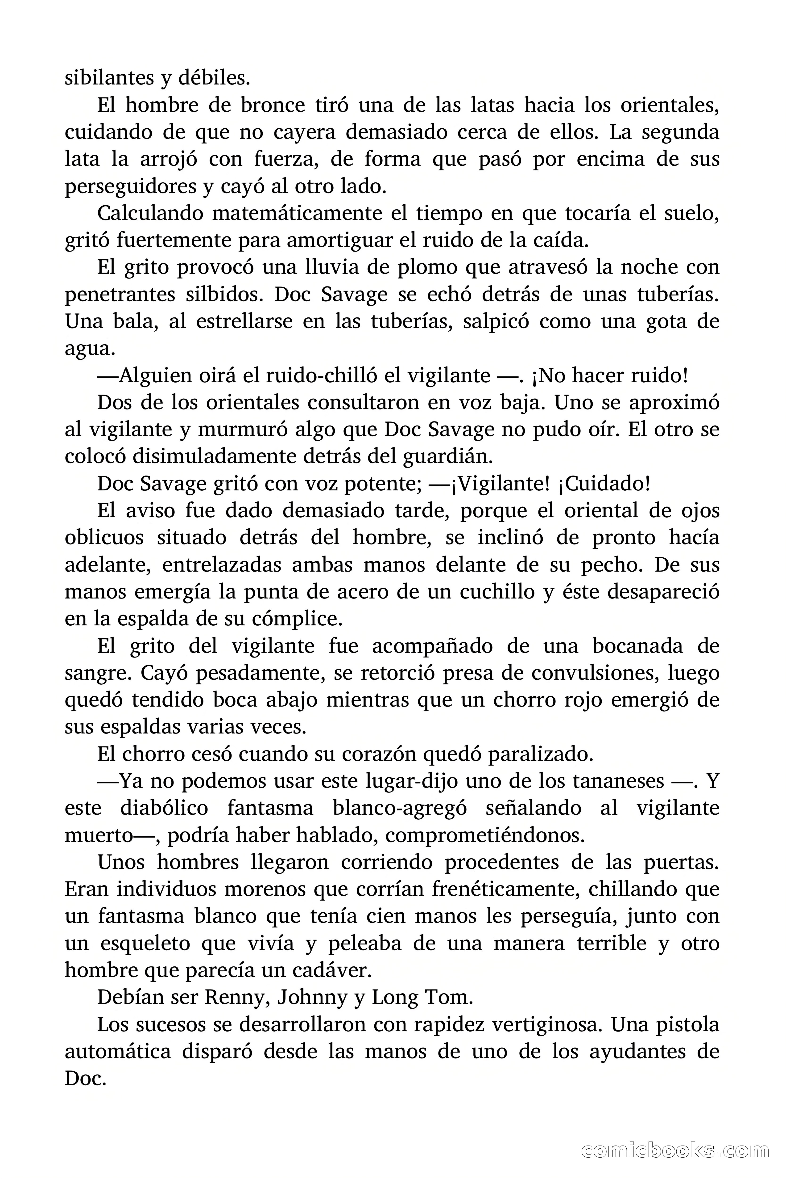 Doc Savage: El Terror Verde — page 52 of 160