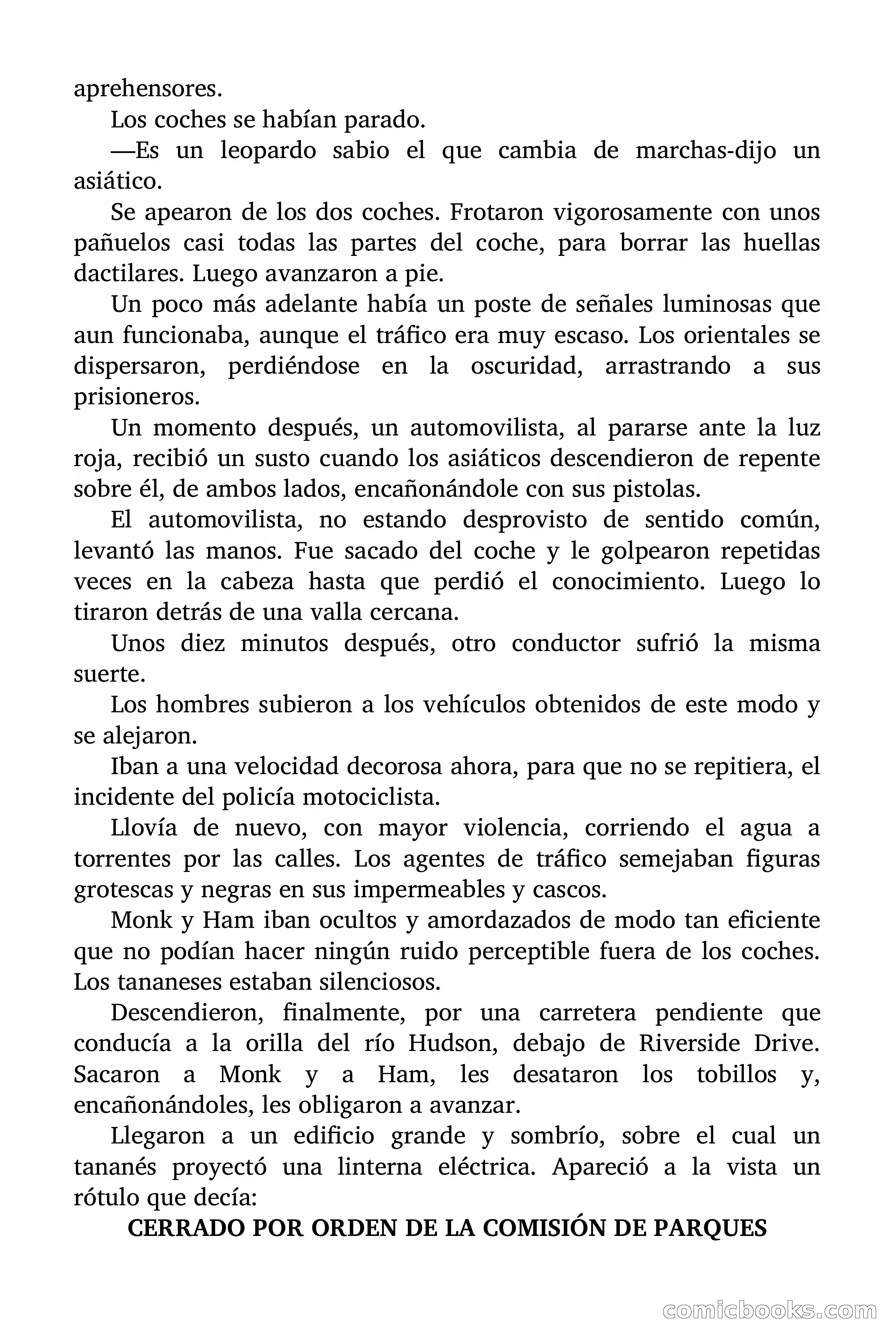 Doc Savage: El Terror Verde — page 58 of 160