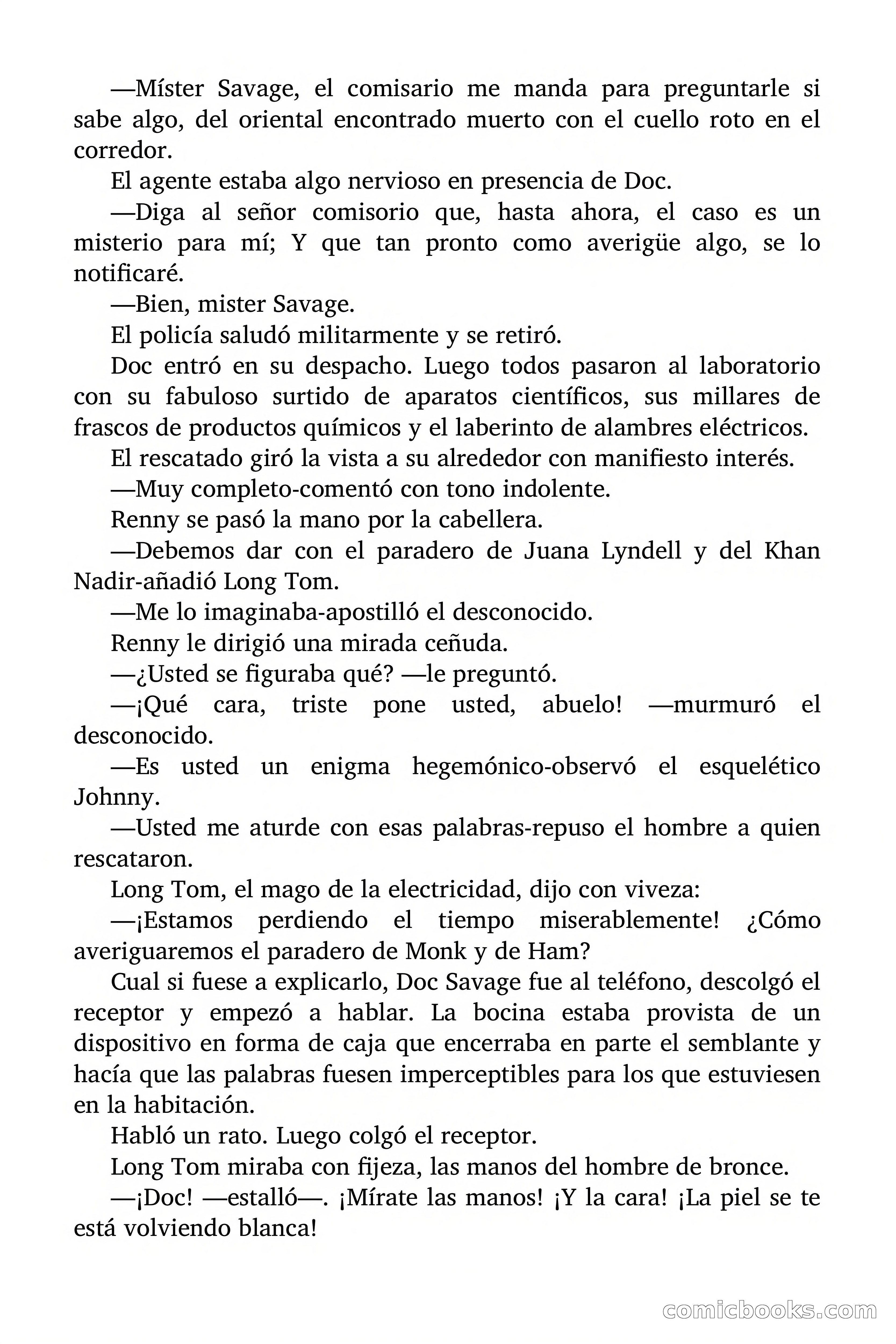 Doc Savage: El Terror Verde — page 69 of 160