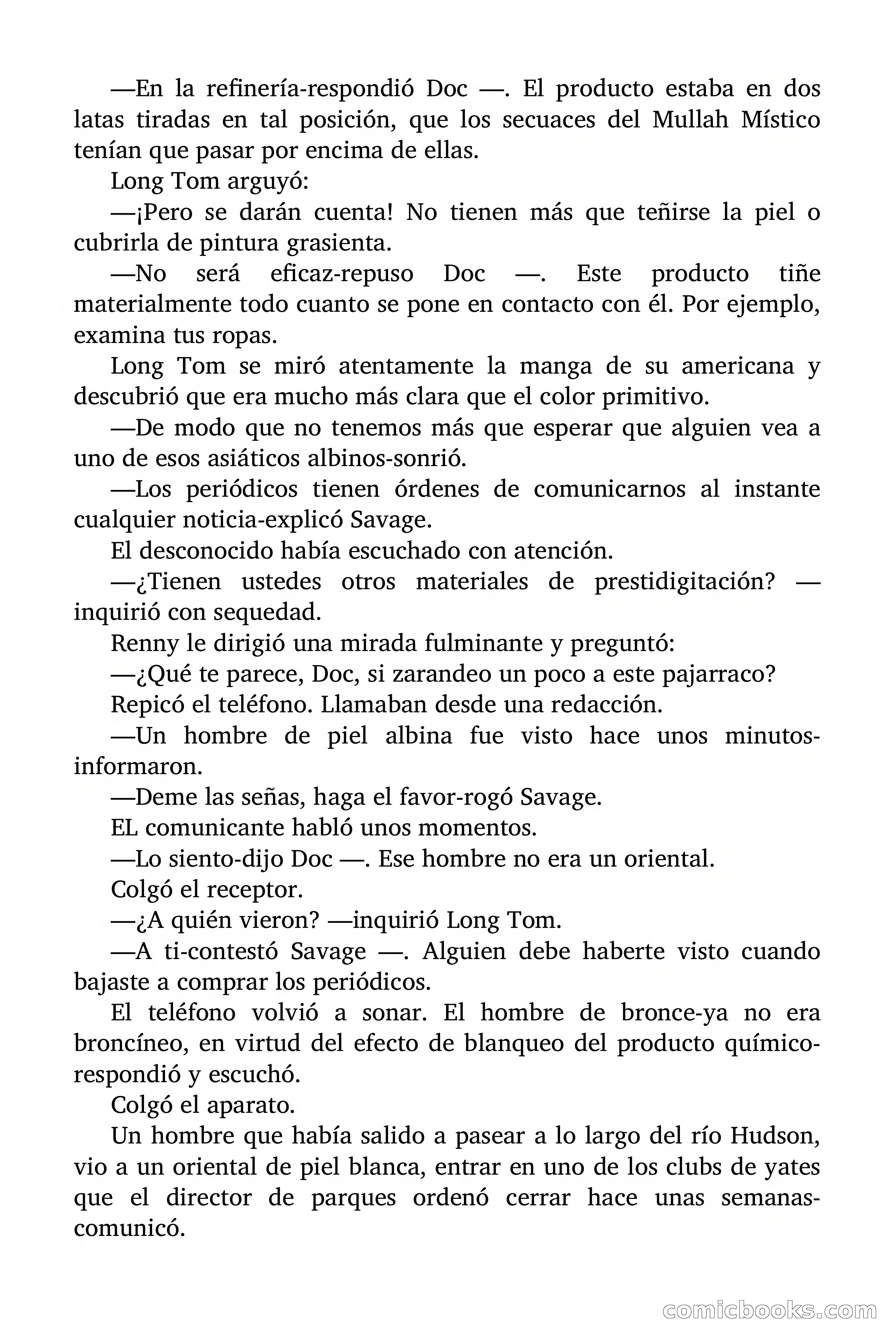 Doc Savage: El Terror Verde — page 71 of 160