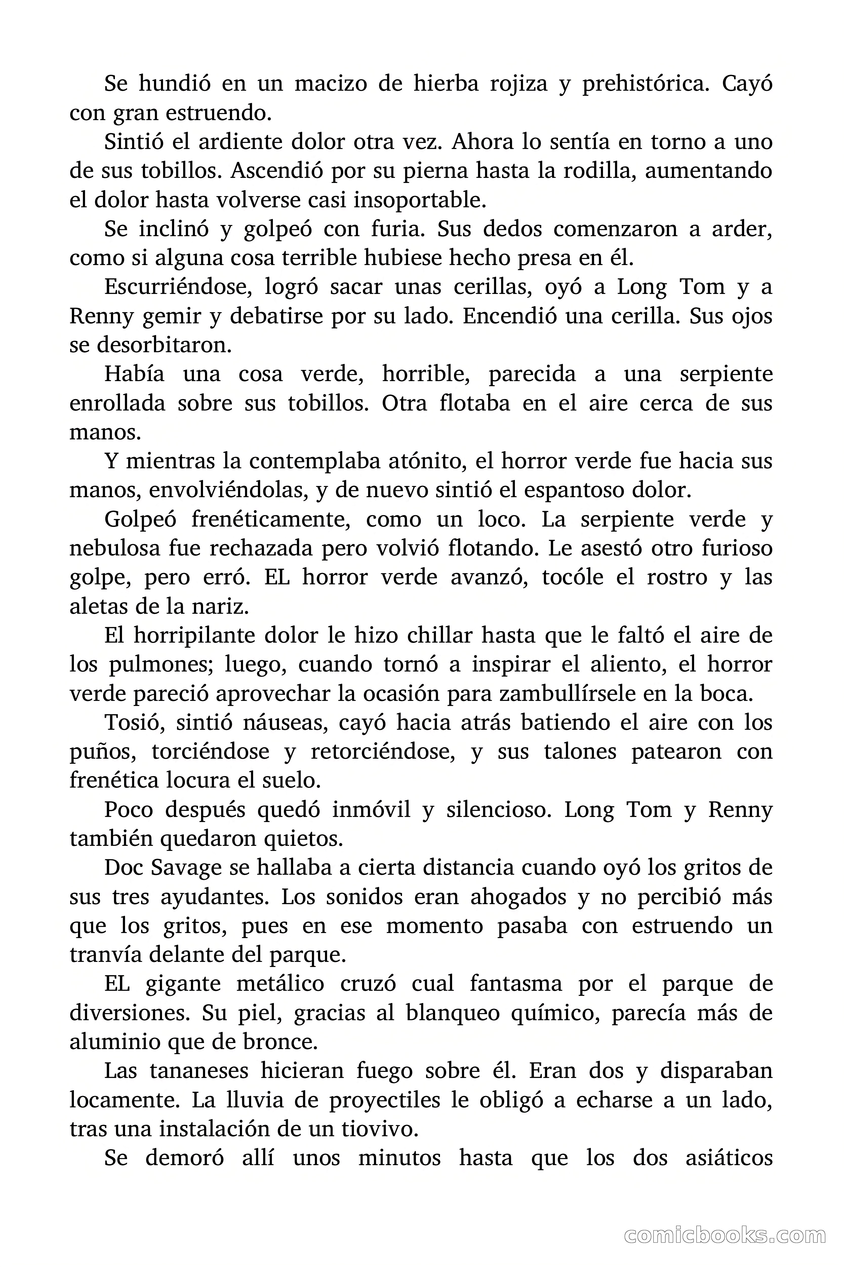 Doc Savage: El Terror Verde — page 86 of 160