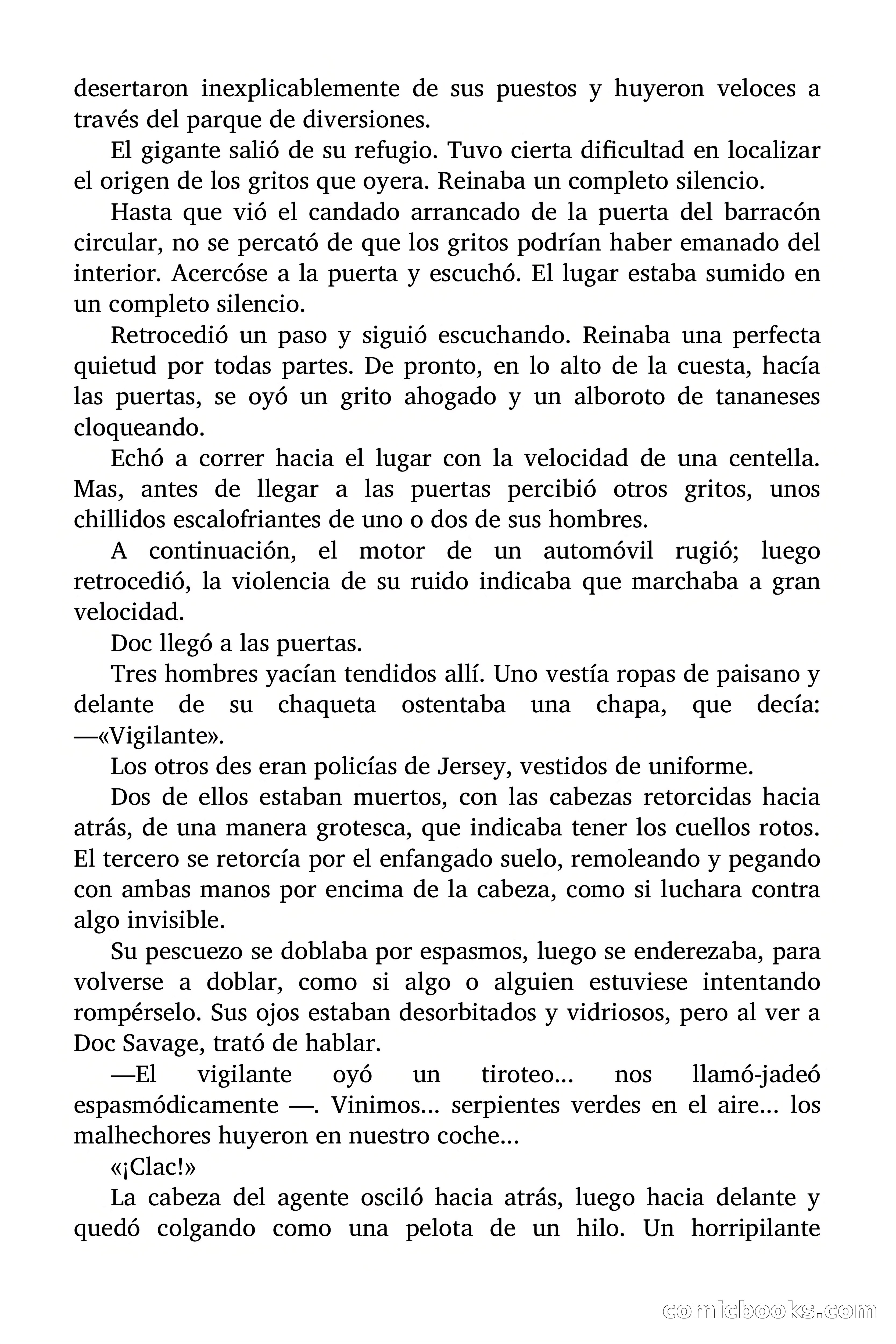 Doc Savage: El Terror Verde — page 87 of 160