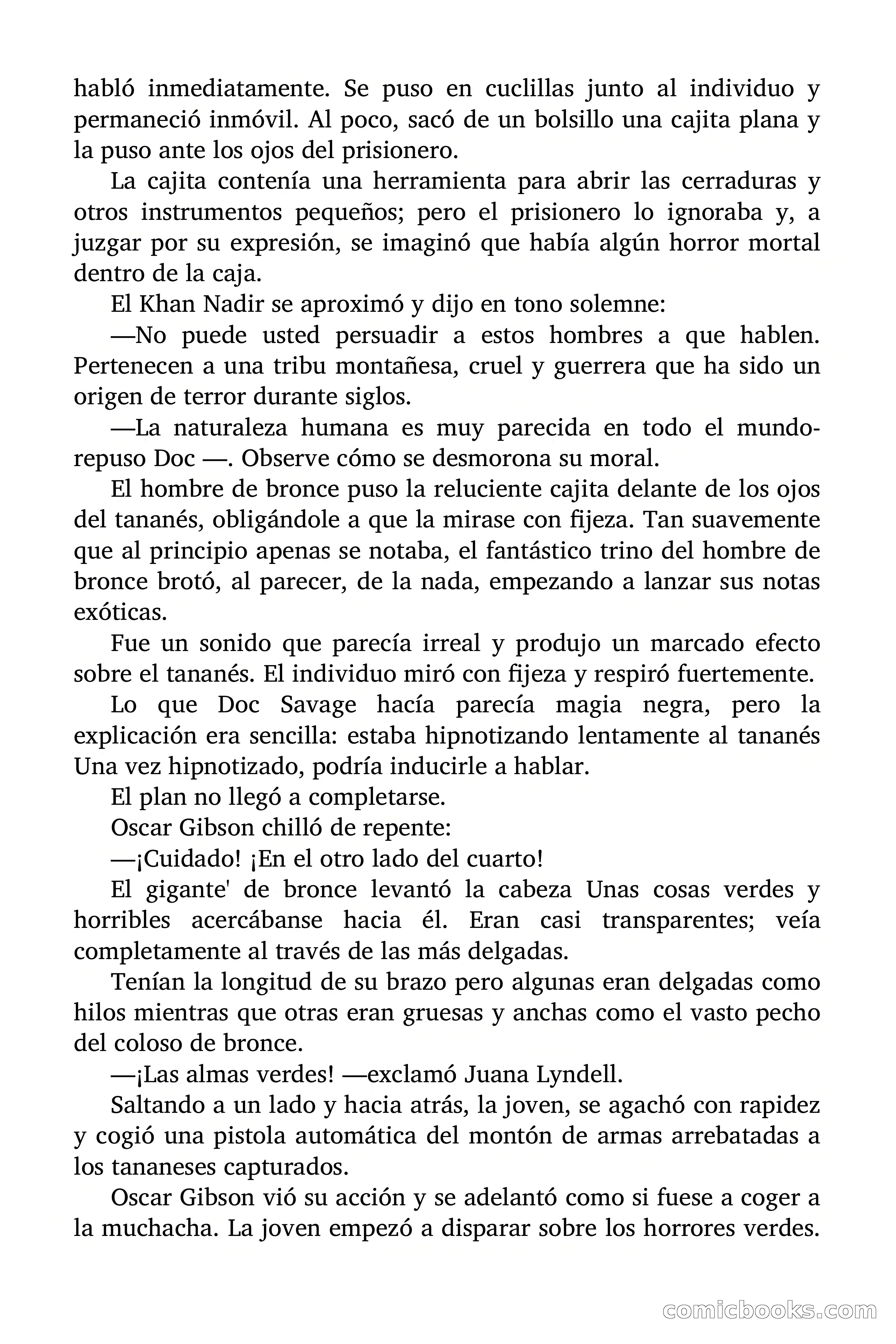 Doc Savage: El Terror Verde — page 98 of 160
