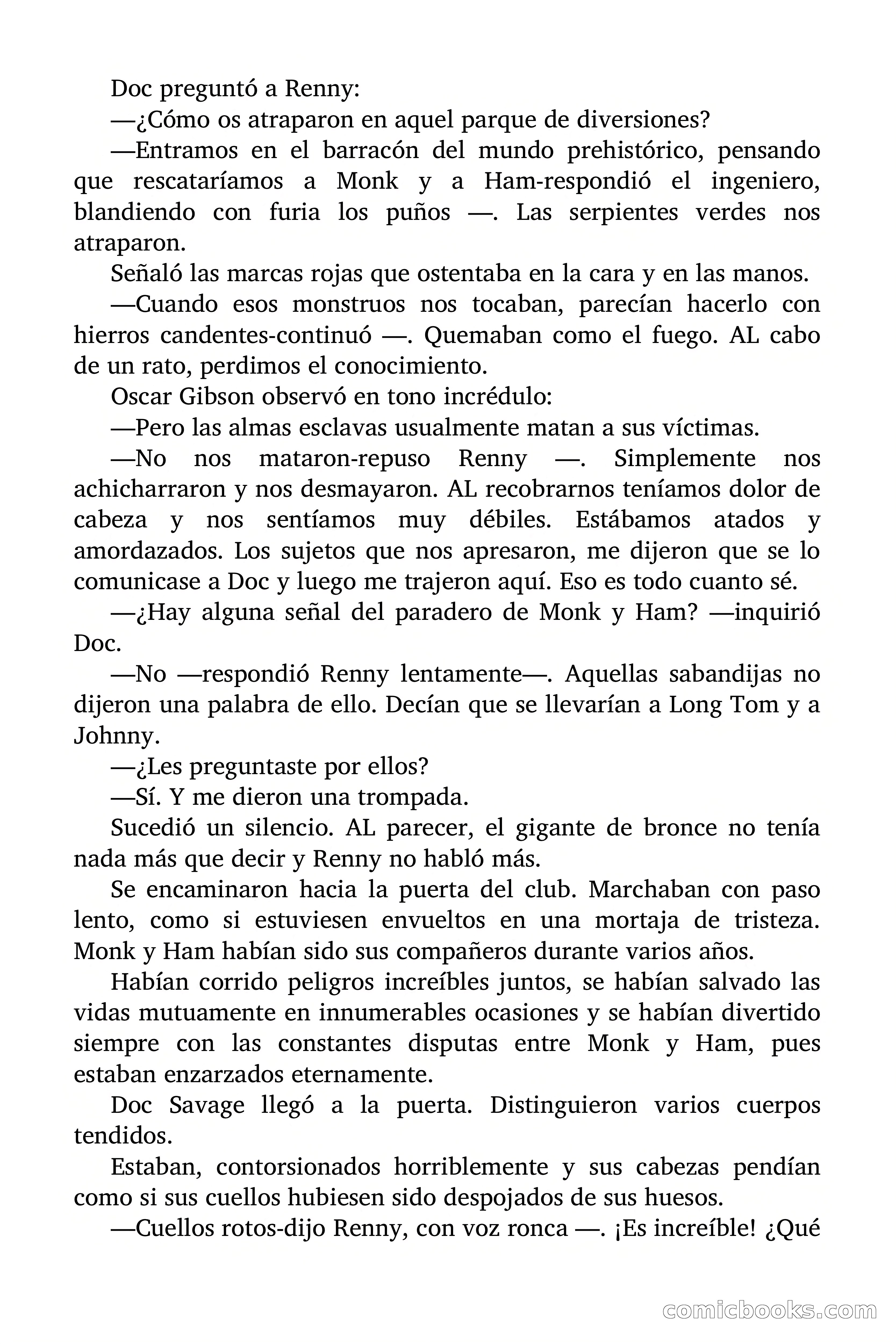 Doc Savage: El Terror Verde — page 104 of 160