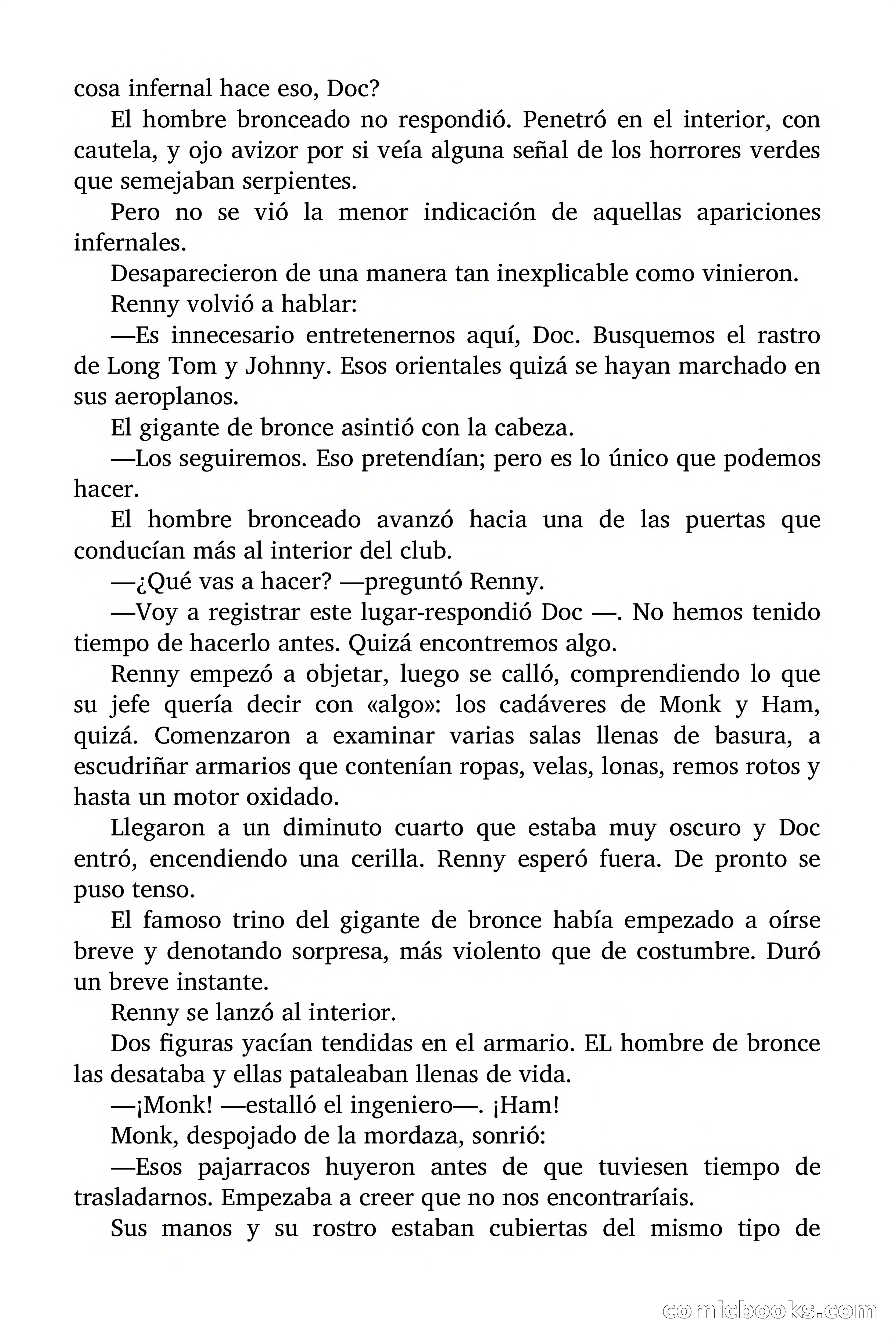 Doc Savage: El Terror Verde — page 105 of 160